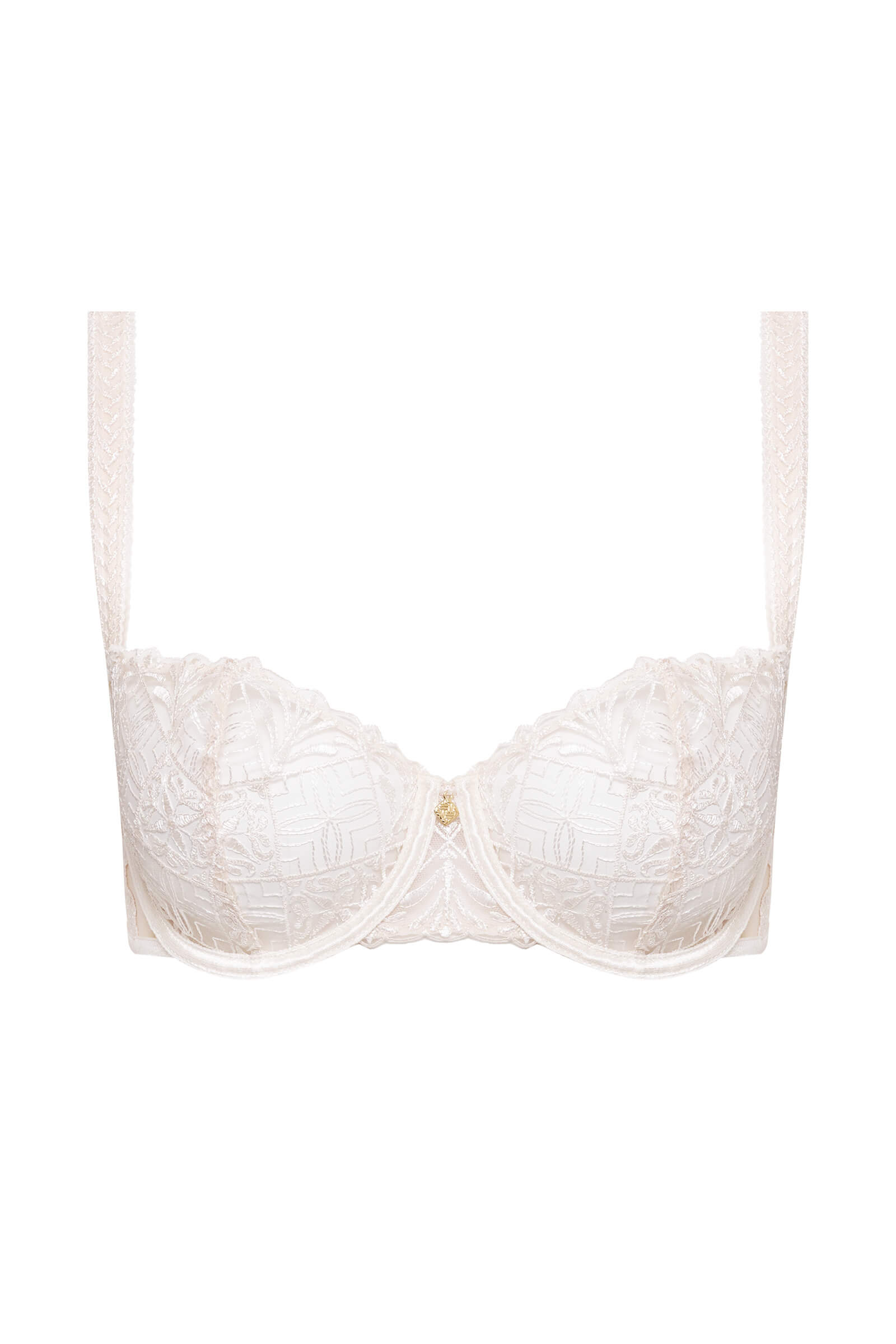 Бюстгальтер балконет с вышивкой Бренд 