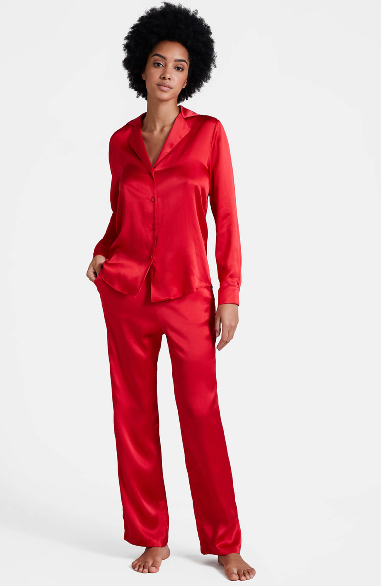 Пижамные шелковые брюки Бренд  Изображение 5