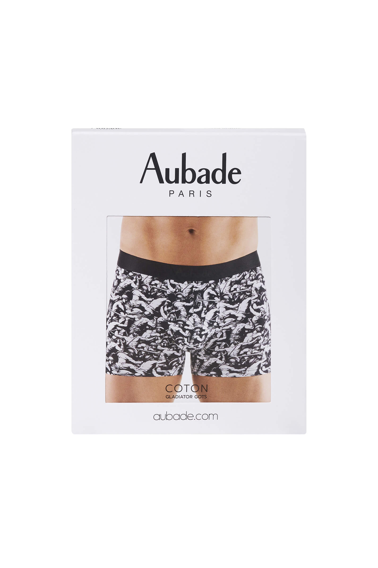 Трусы боксеры-брифы с принтом Бренд 