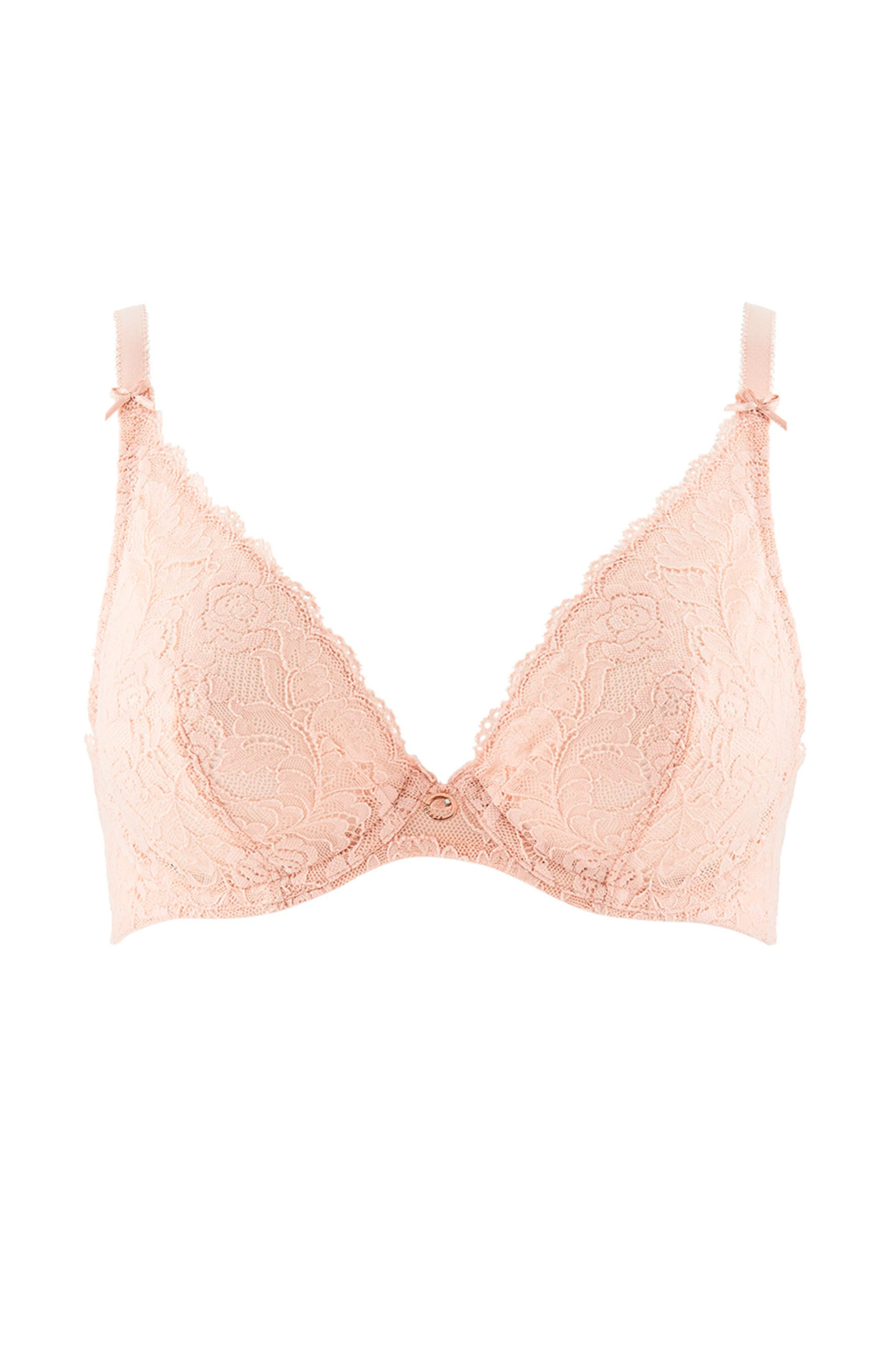 Бюстгальтер с треугольными чашками на косточках Бренд 