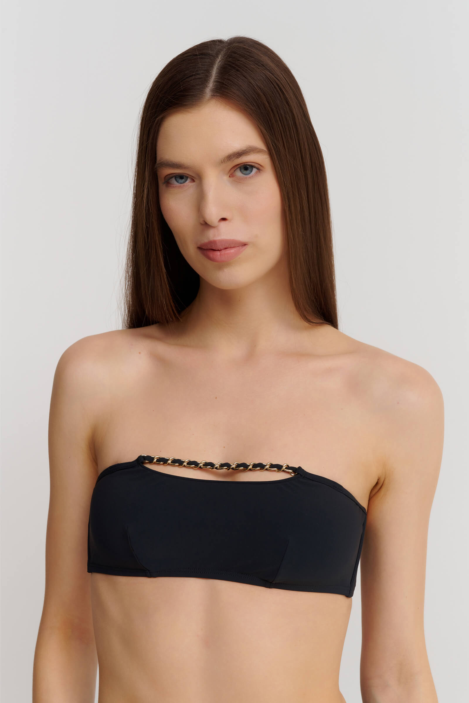 Лиф бандо с декоративной цепочкой Бренд  Изображение 6