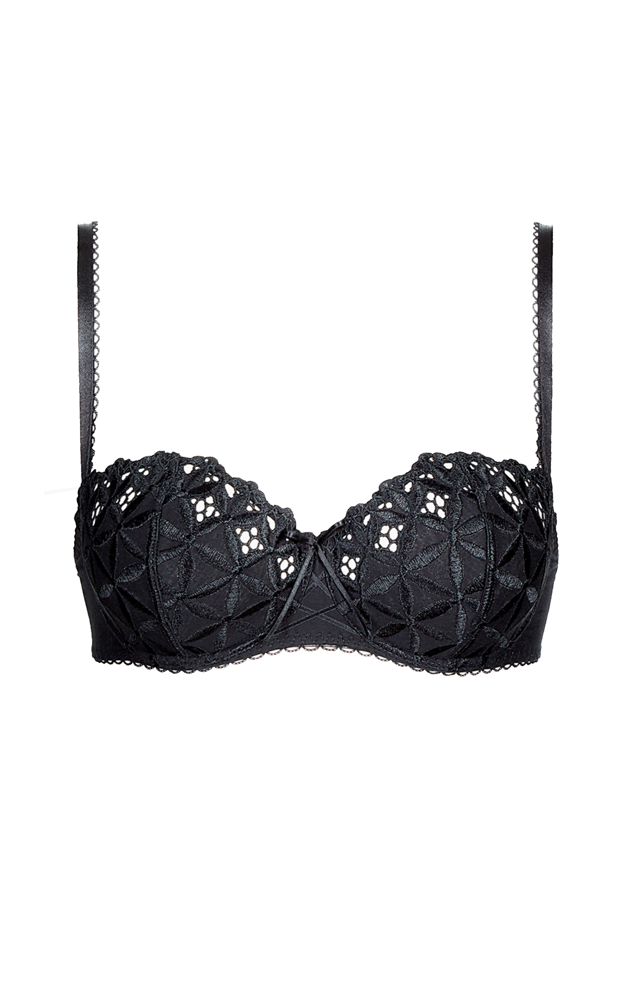 Бюстгальтер балконет на косточках Бренд 