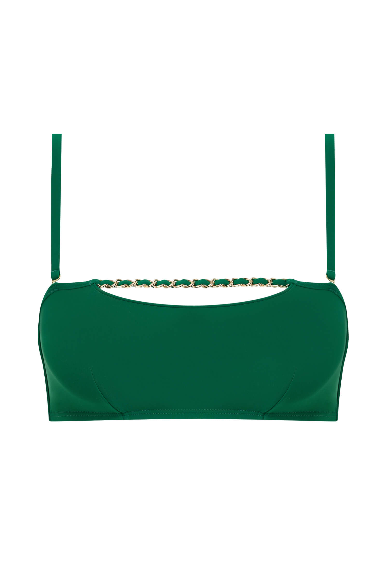 Лиф бандо с декоративной цепочкой Бренд 