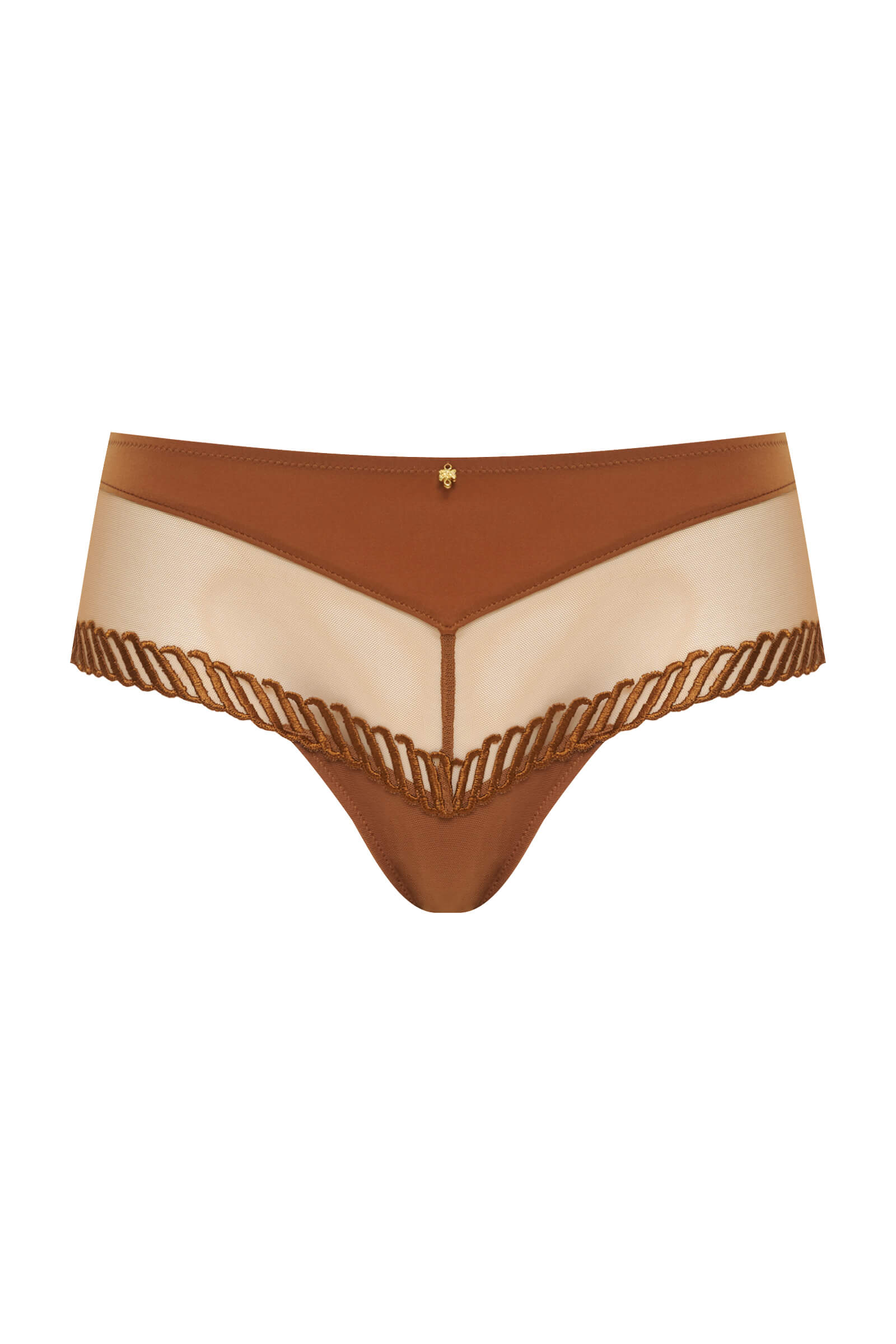 Трусы хипстеры с вышивкой Бренд 