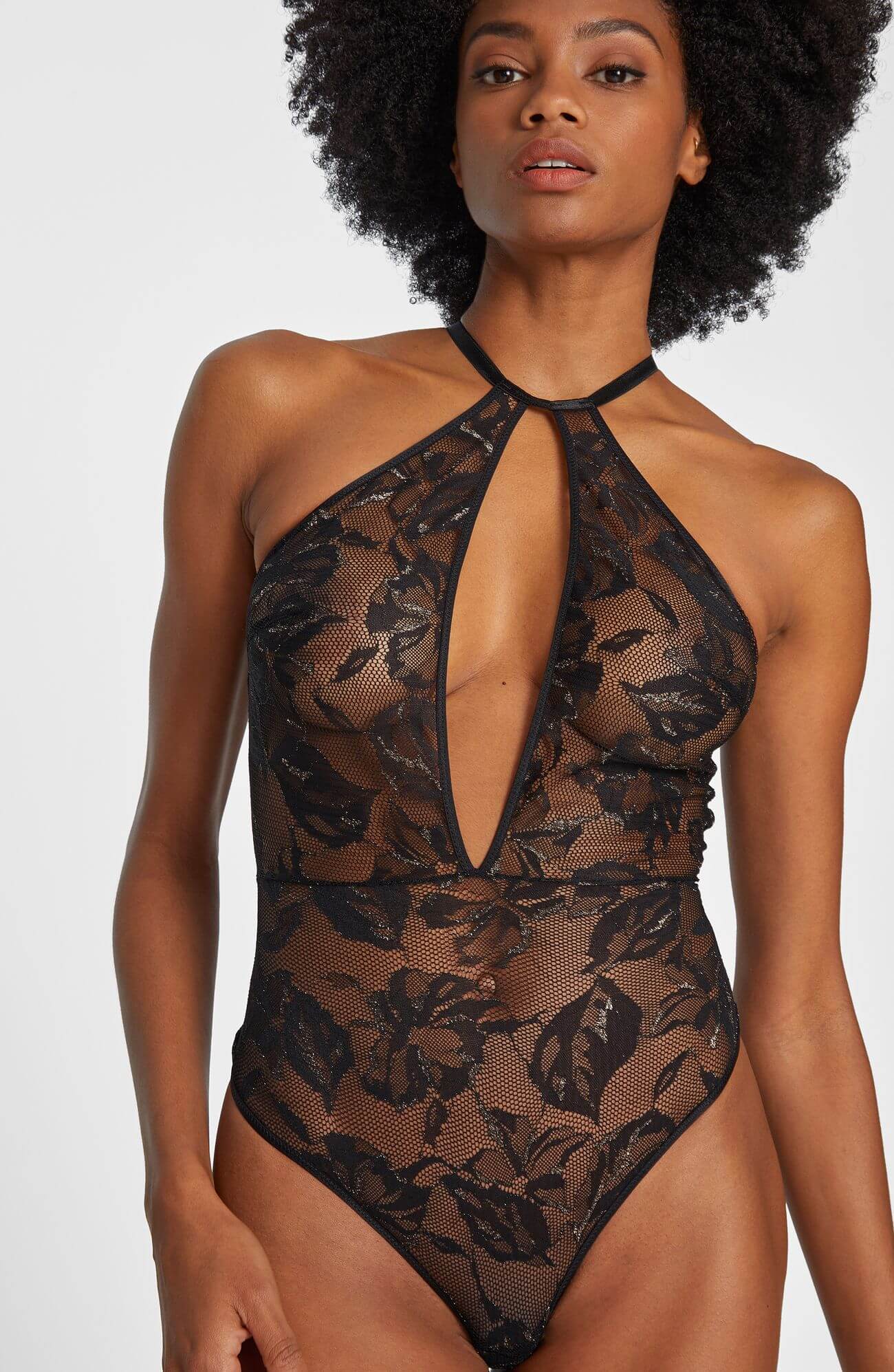 Боди с цветочным узором Бренд 