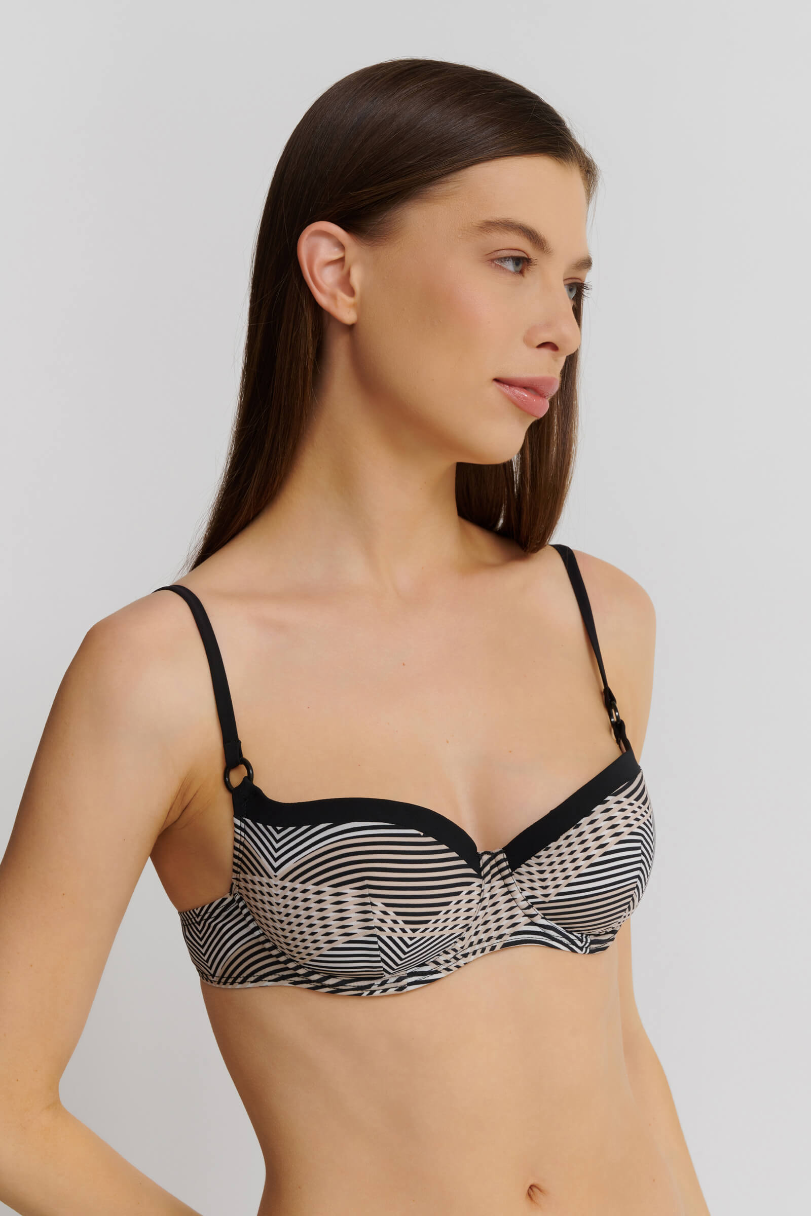 Лиф деми с бретелями на кольцах Бренд  Изображение 4