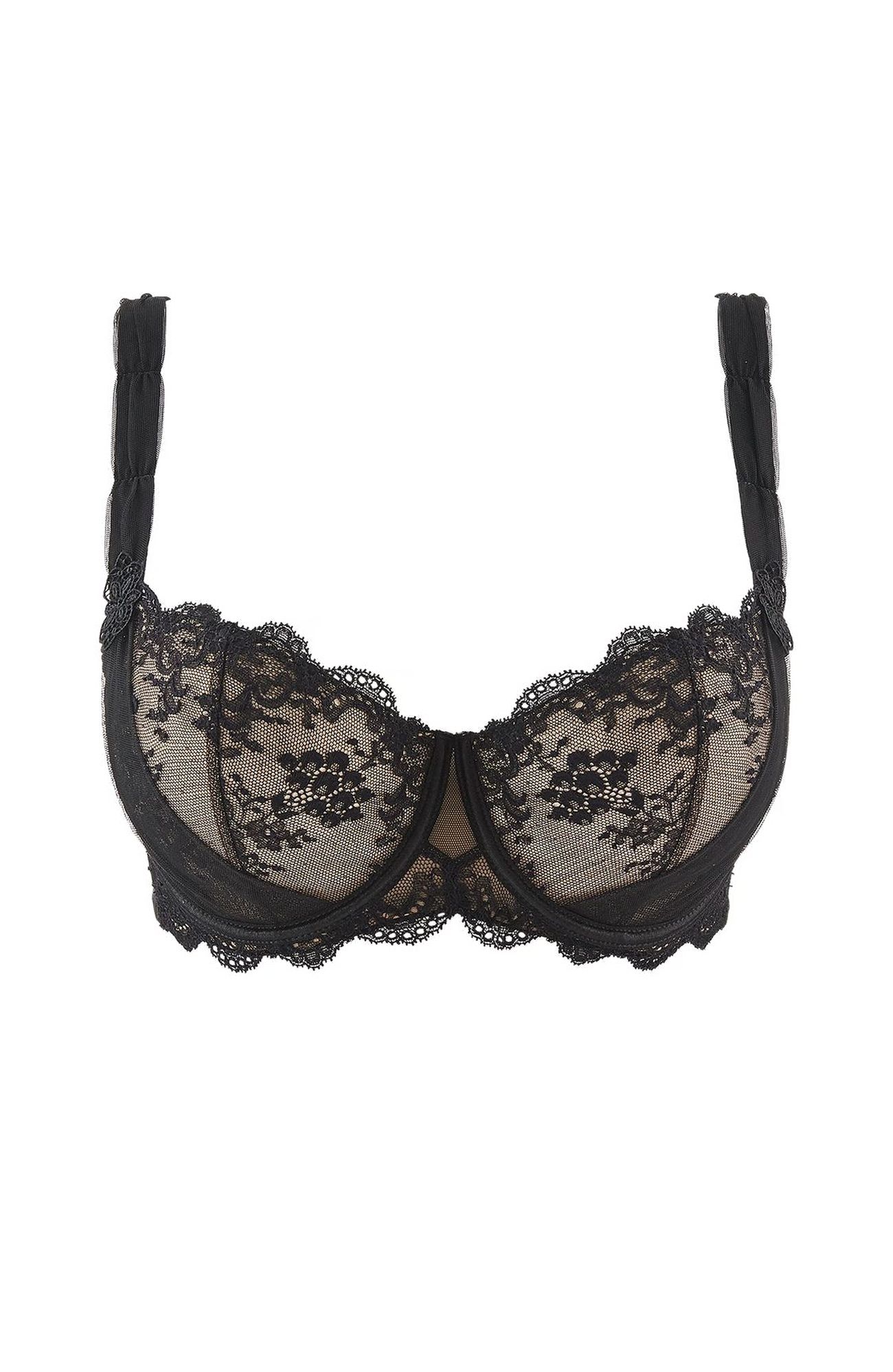 Кружевной бюстгальтер балконет Бренд 