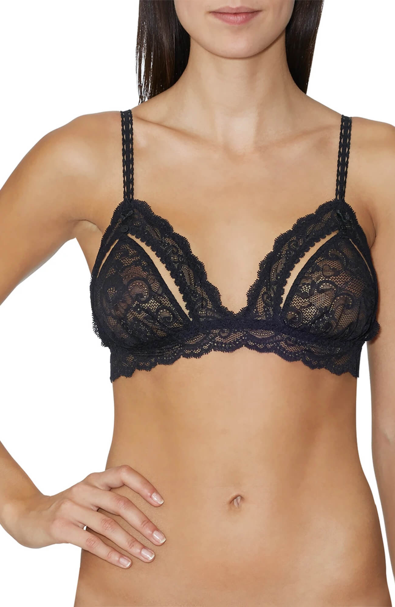 Бюстгальтер с треугольными чашками без косточек Бренд 