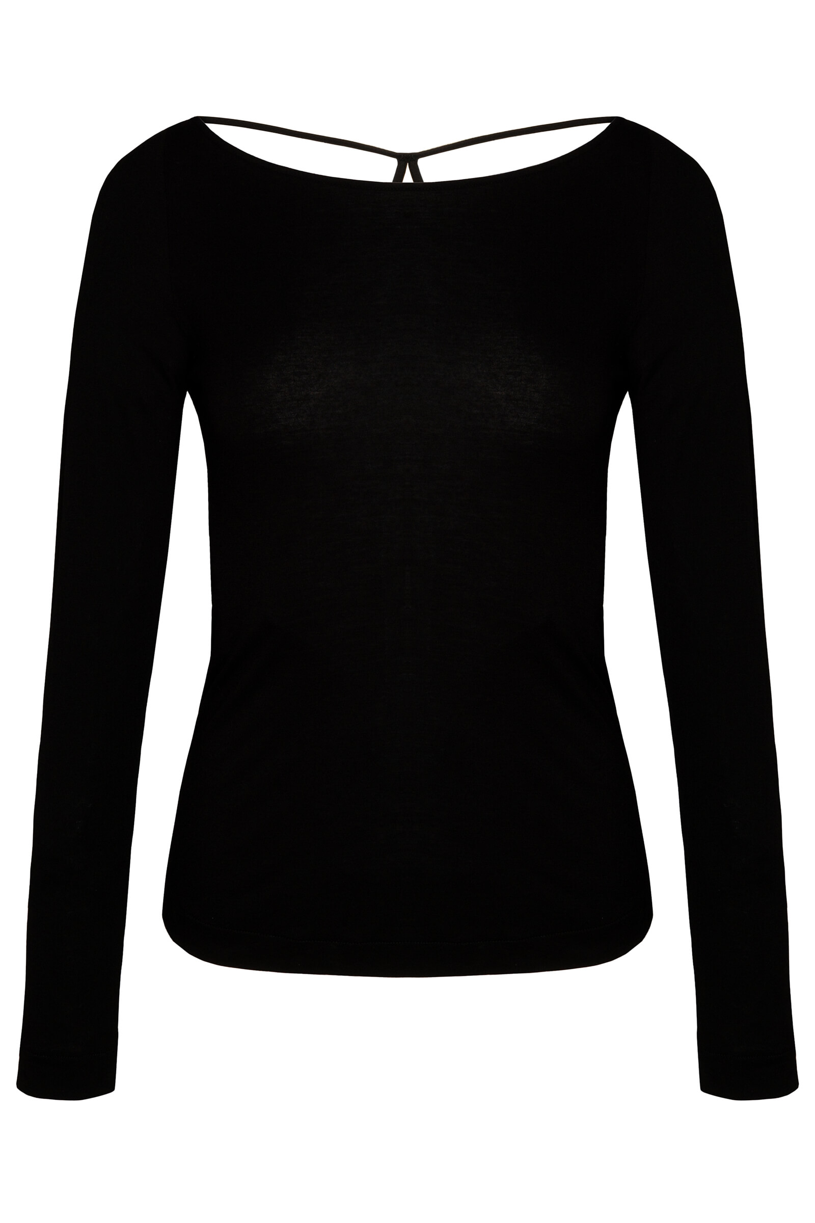 Лонгслив с открытой спиной Бренд 