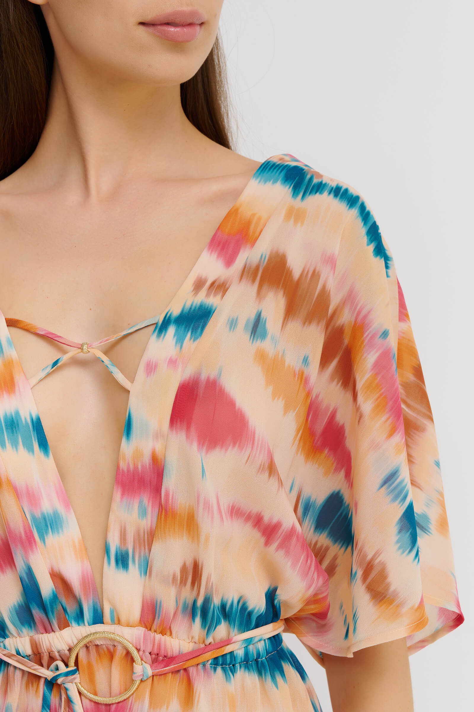 Туника с V-образным вырезом Бренд  Изображение 4