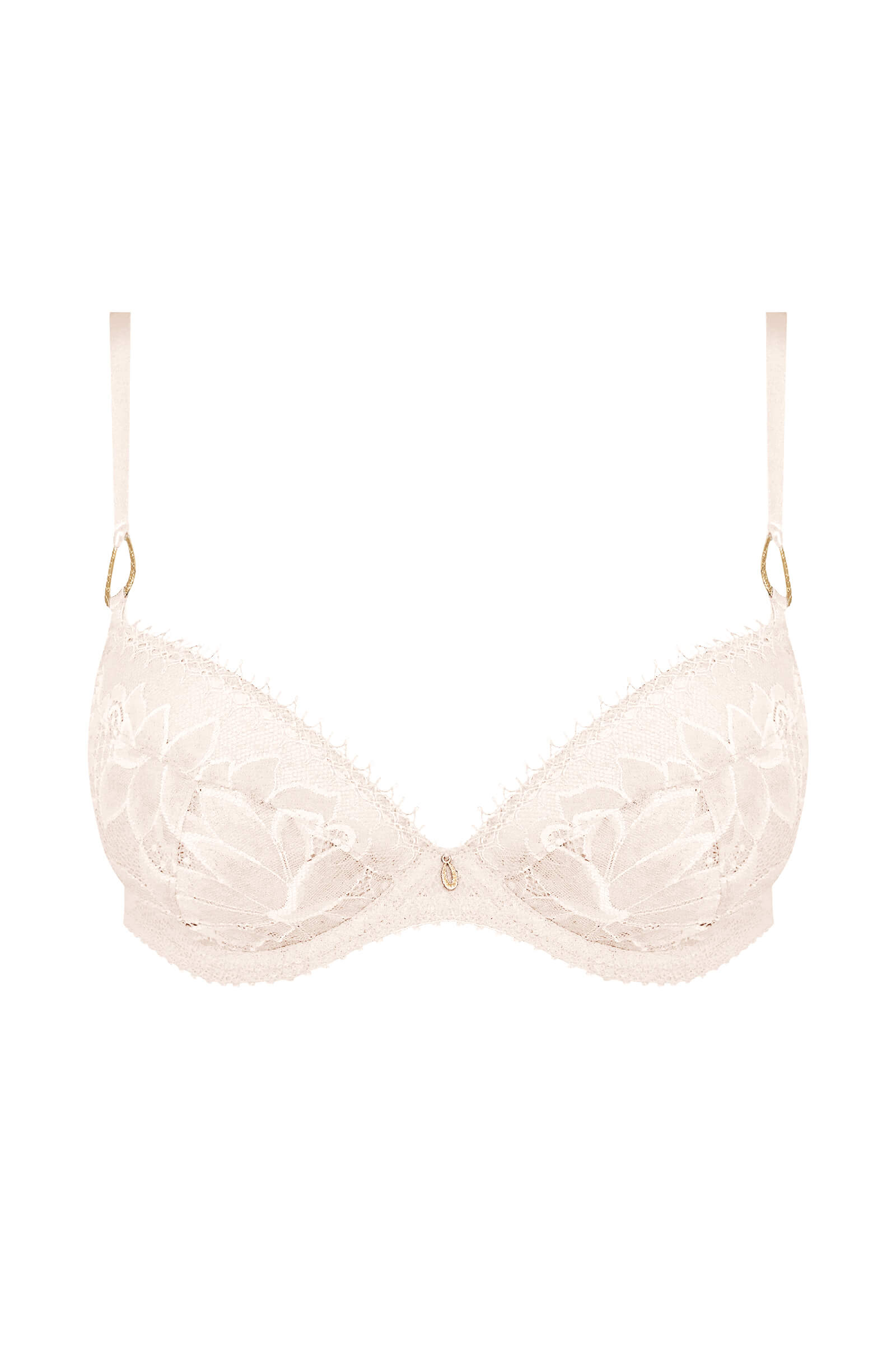 Бюстгальтер пуш-ап из французского кружева Бренд 