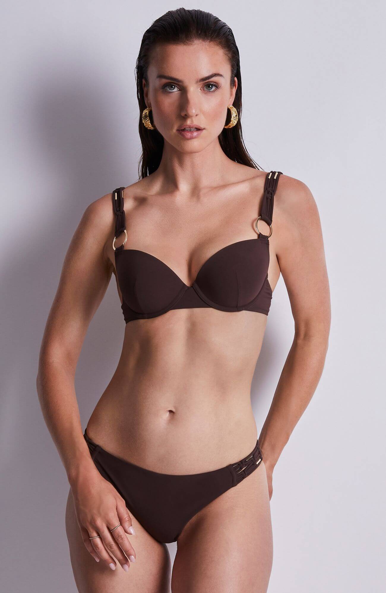 Лиф на косточках с бретелями в стиле макраме Бренд  Изображение 4