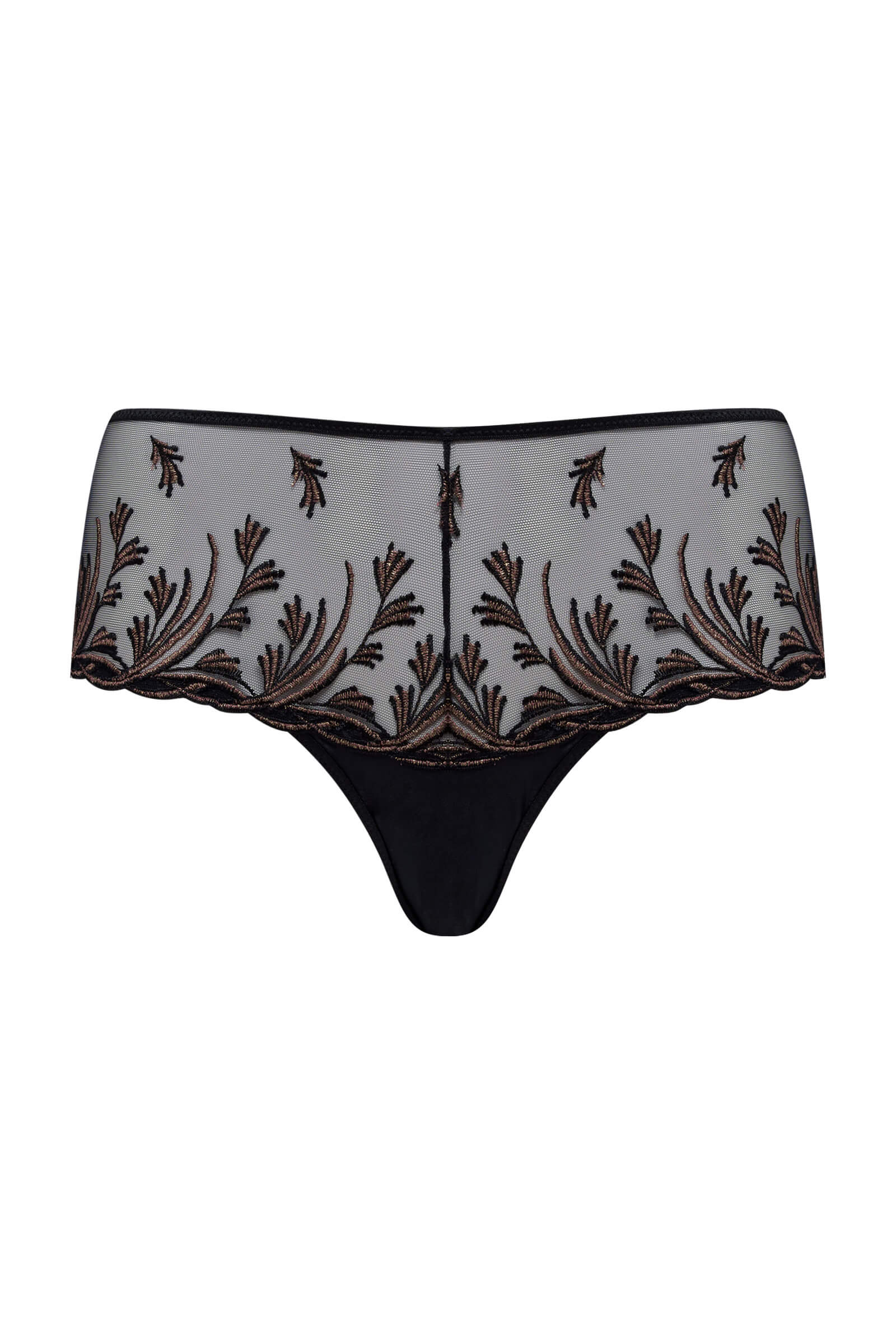 Трусы слипы с вышивкой Бренд 