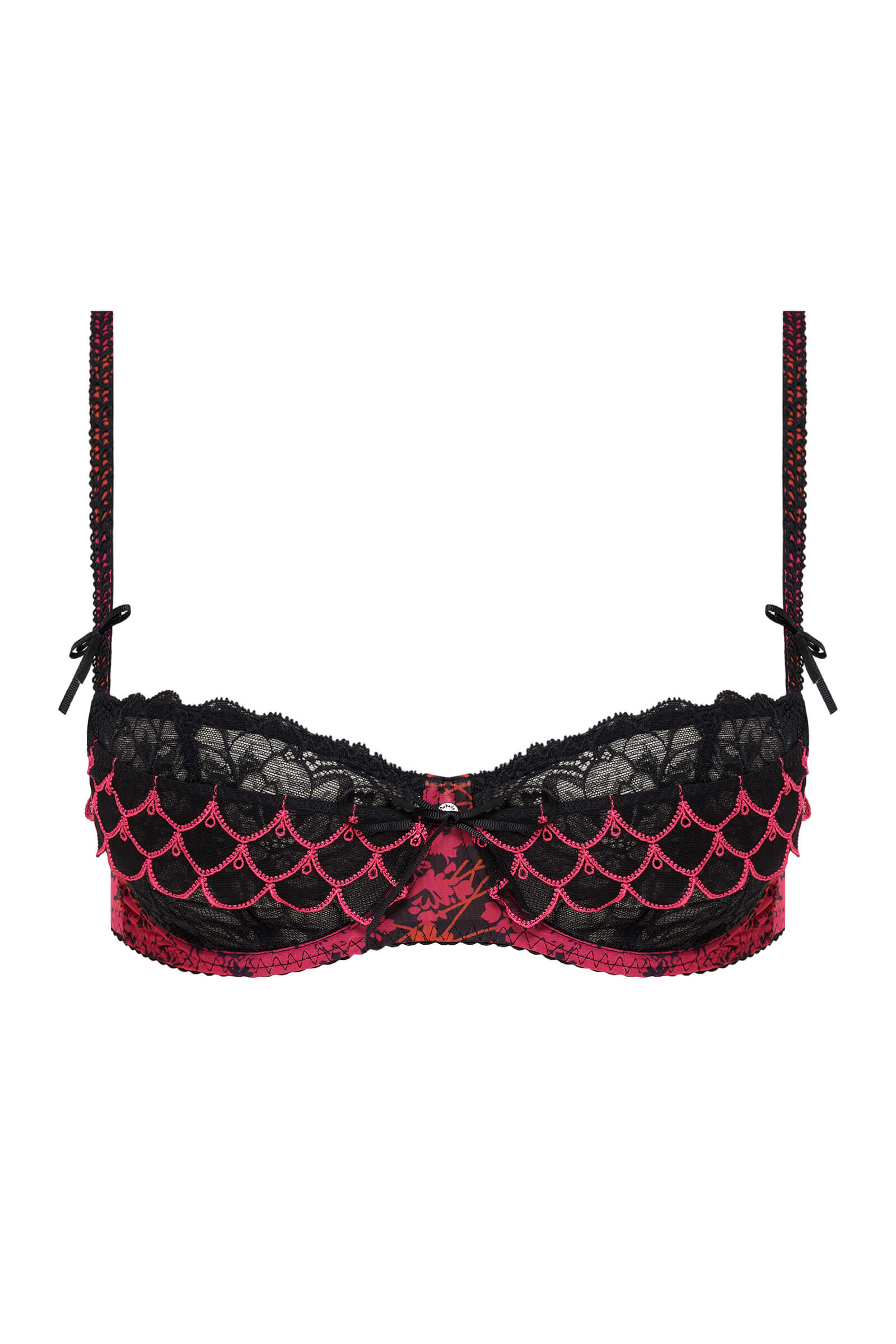 Бюстгальтер балконет с мягкими чашками Бренд 