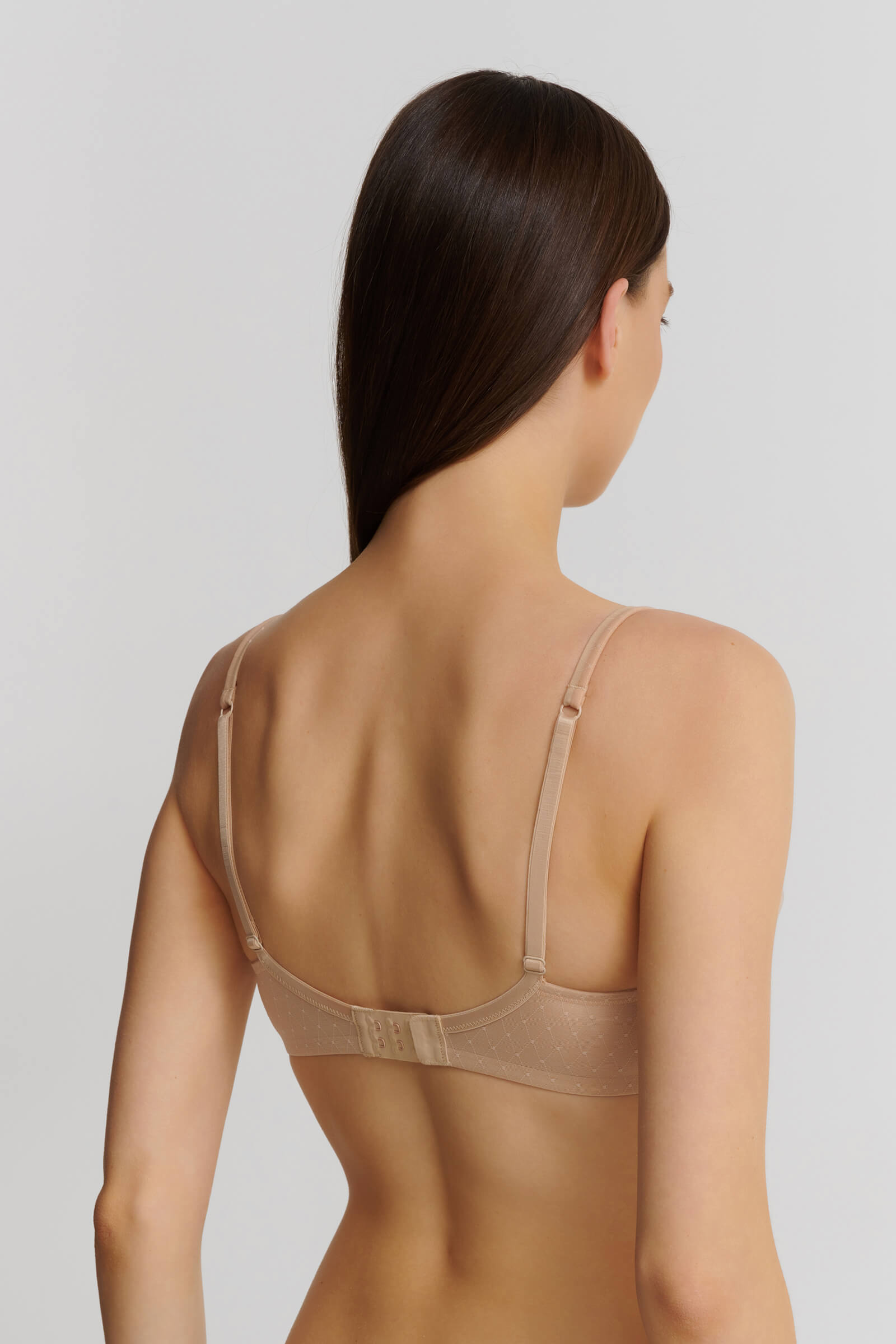 Бюстгальтер деми с атласным бантом Бренд  Изображение 3