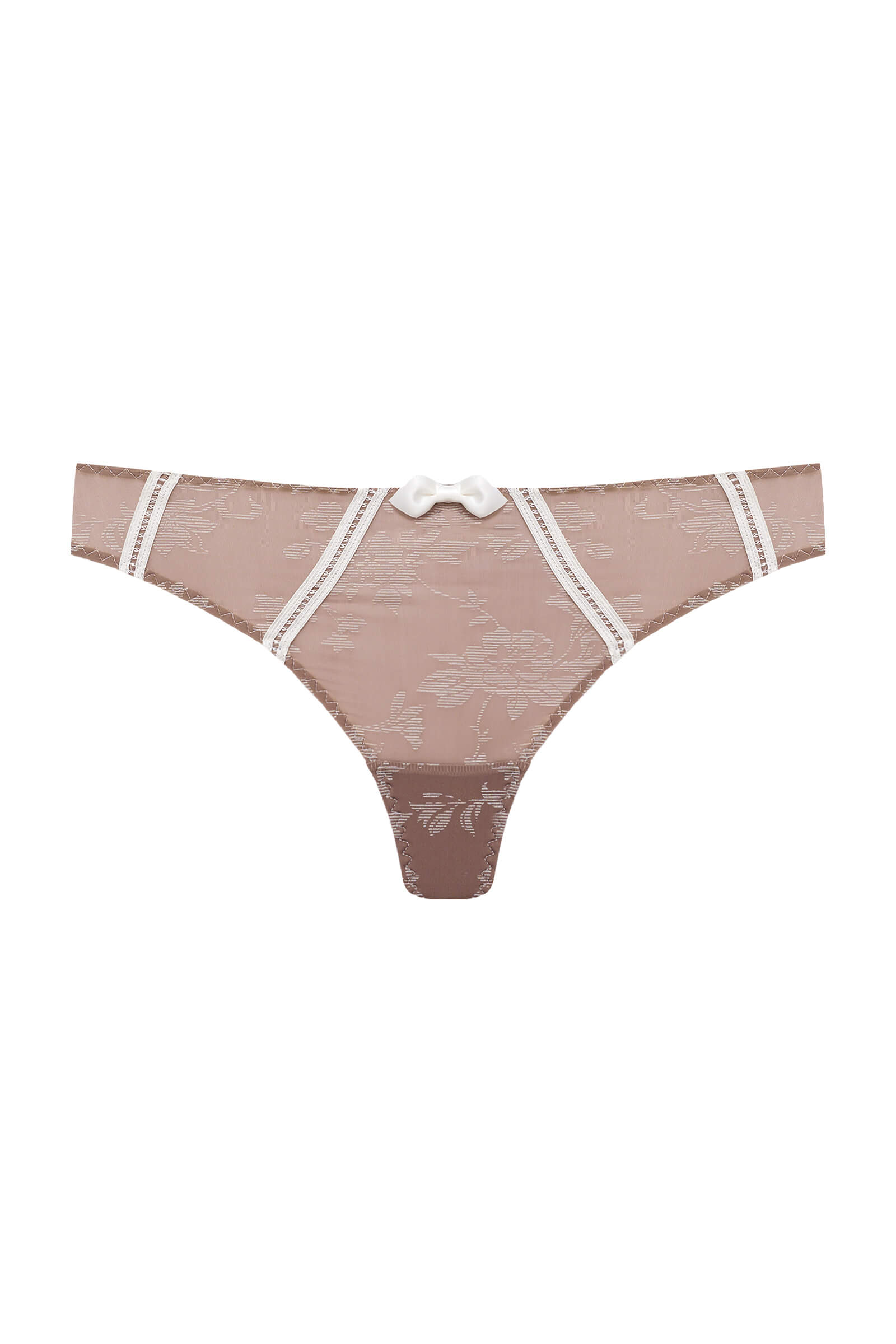 Трусы танга с цветочным принтом Бренд 