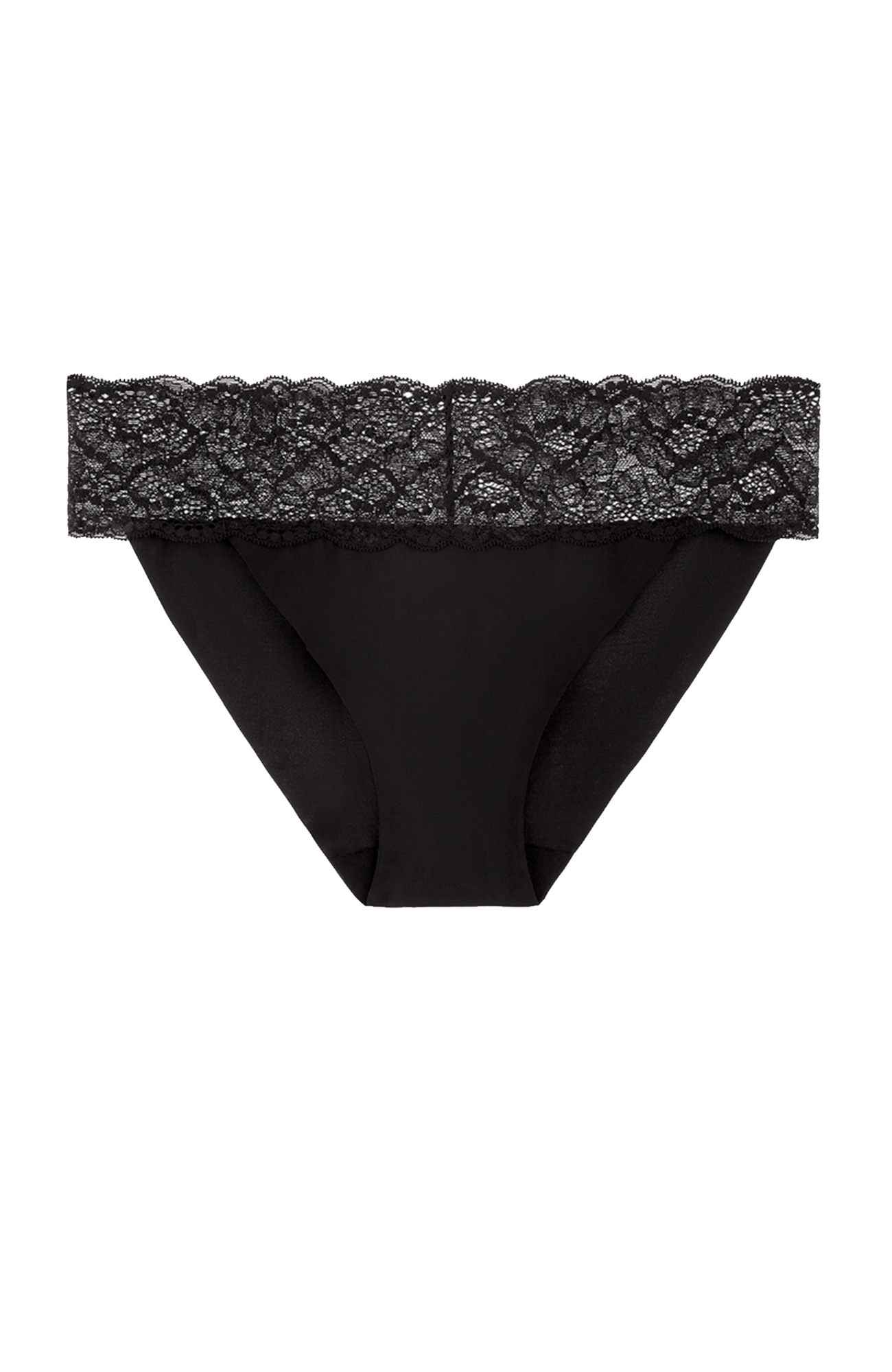 Трусы слипы с кружевом Бренд 