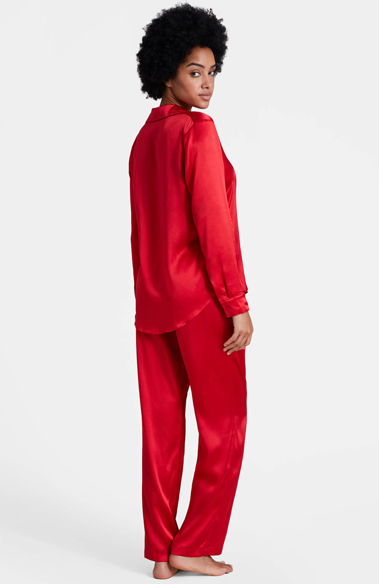 Пижамные шелковые брюки Бренд  Изображение 3