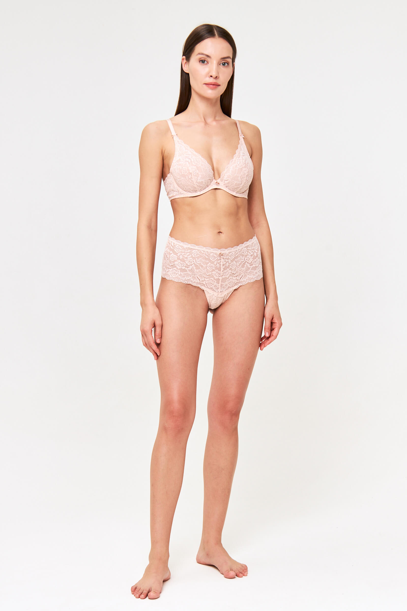 Бюстгальтер с треугольными чашками на косточках Бренд  Изображение 4