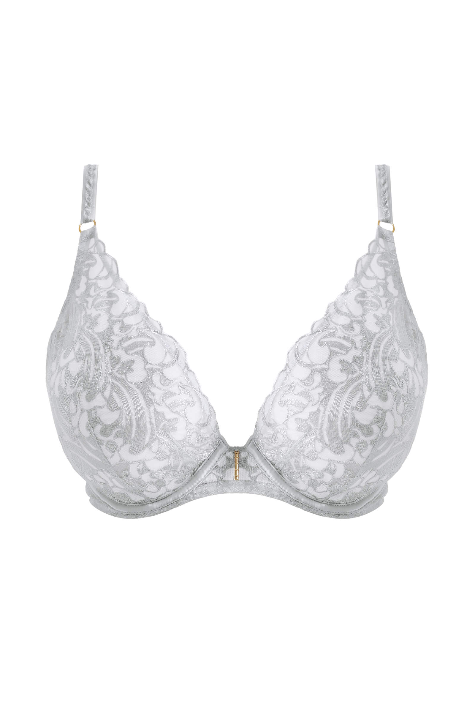 Бюстгальтер на косточках с вышивкой Бренд 