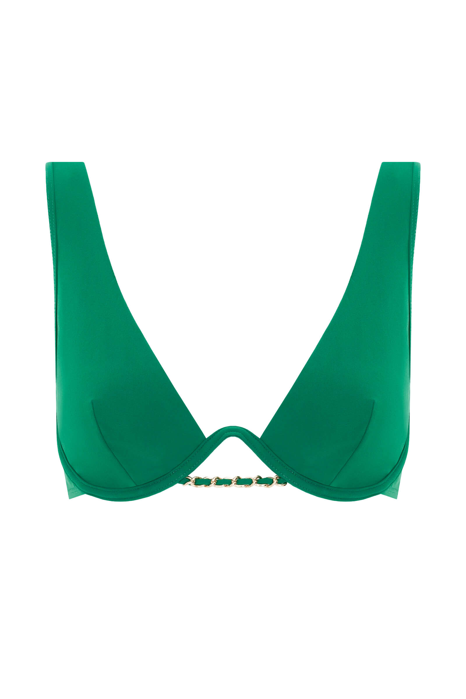 Лиф с глубоким вырезом на косточках Бренд 