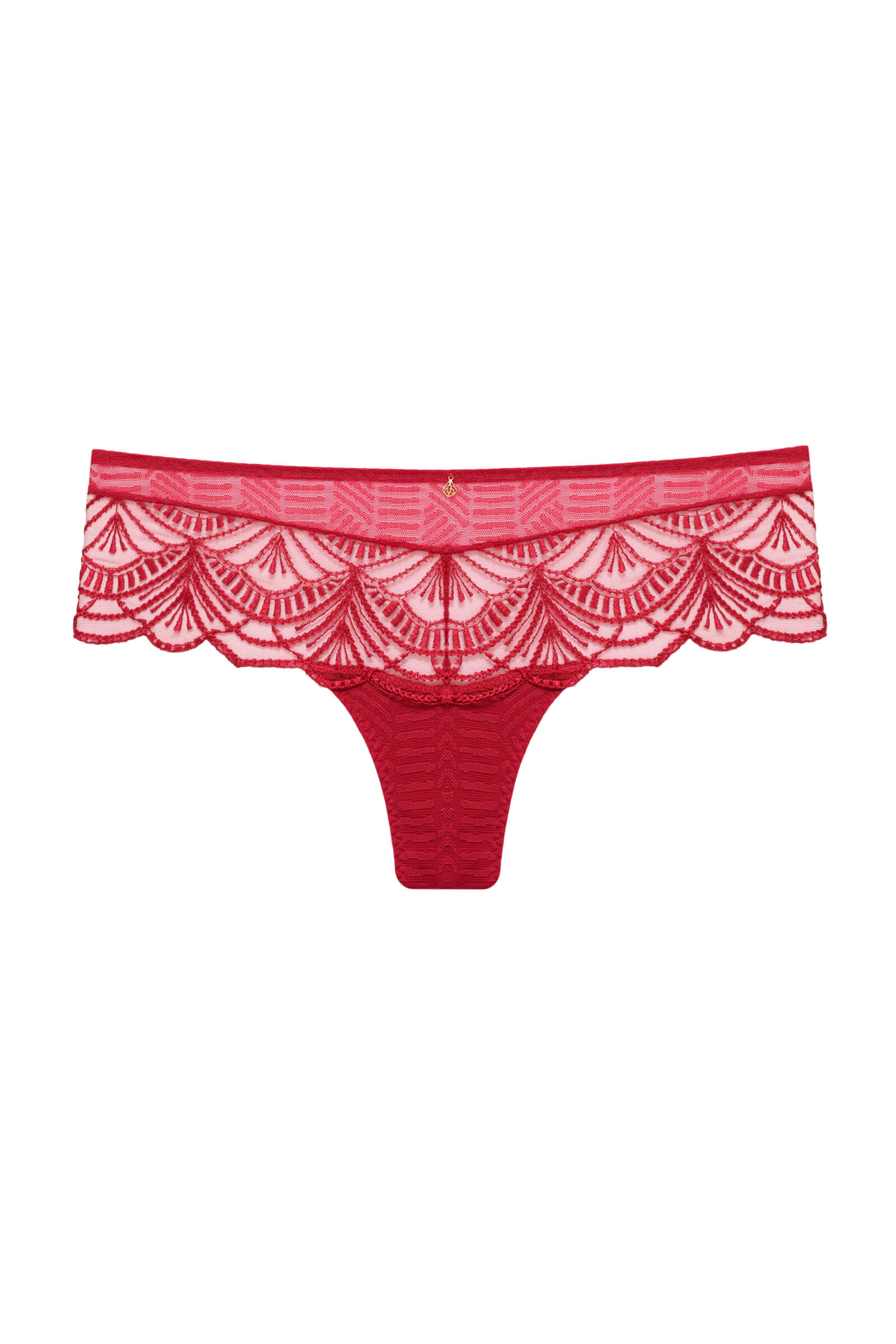 Трусы хипстеры с вышивкой Бренд 