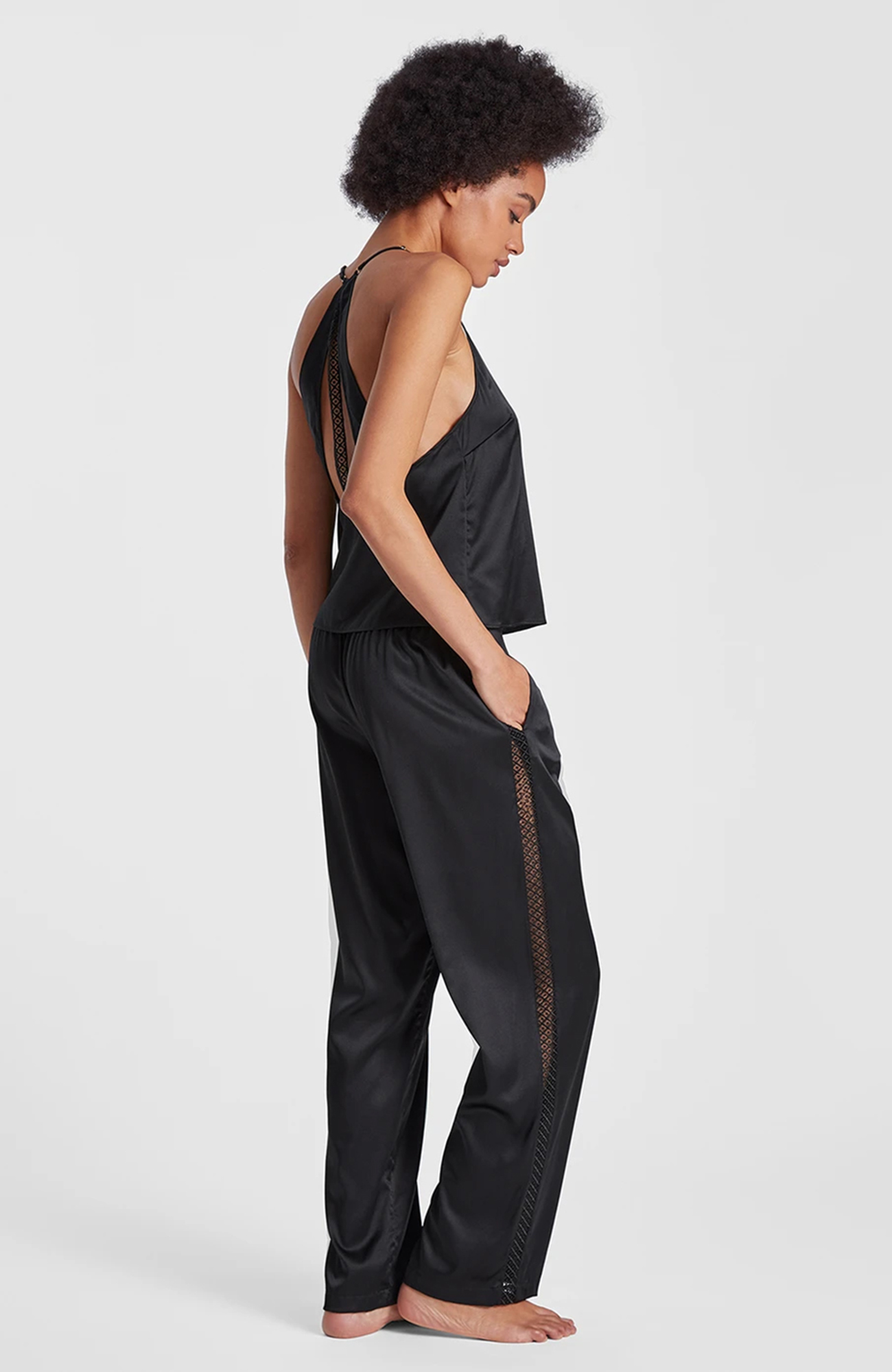 Шелковые пижамные брюки Бренд  Изображение 4