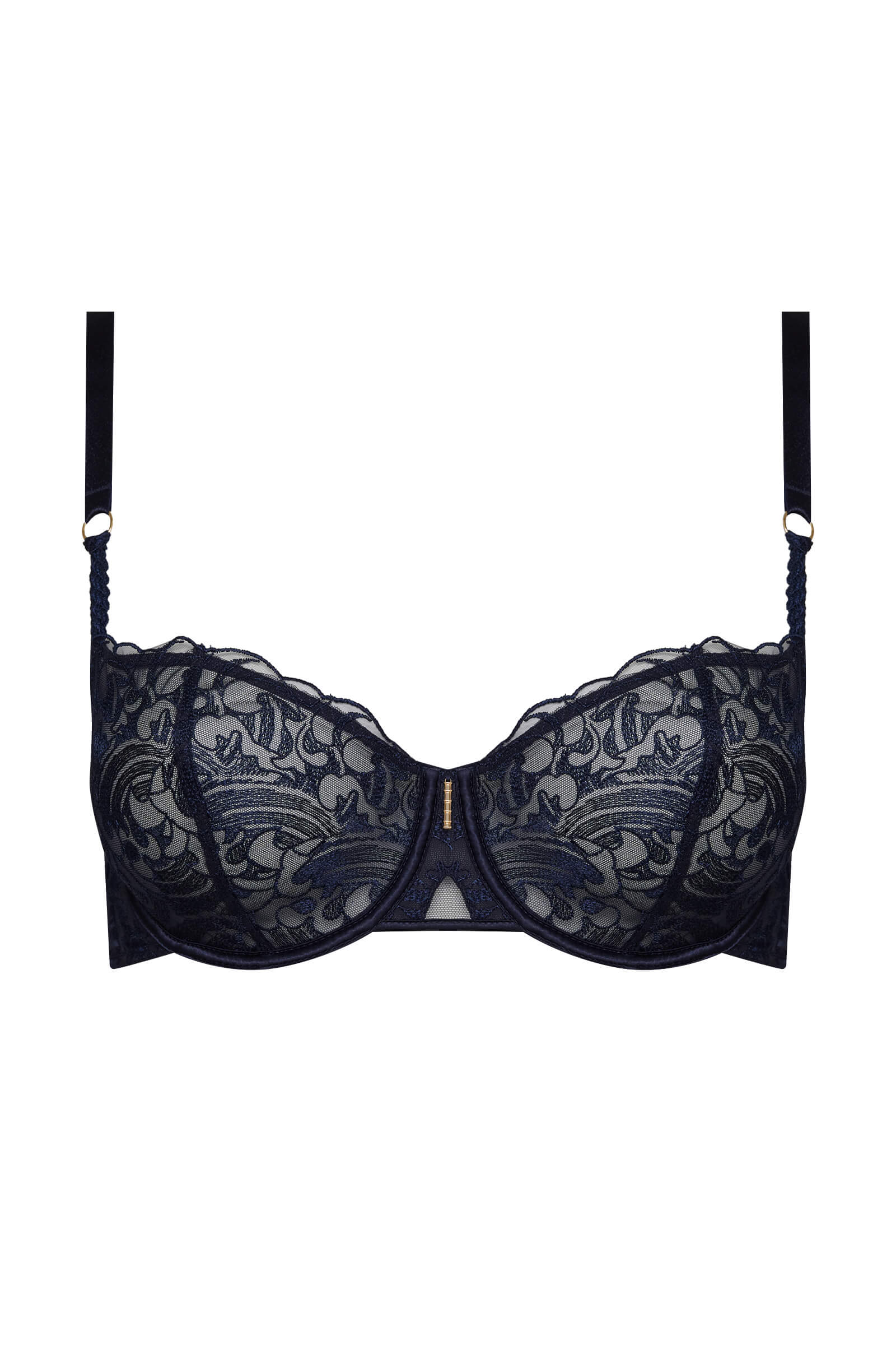 Бюстгальтер деми с вышивкой Бренд 