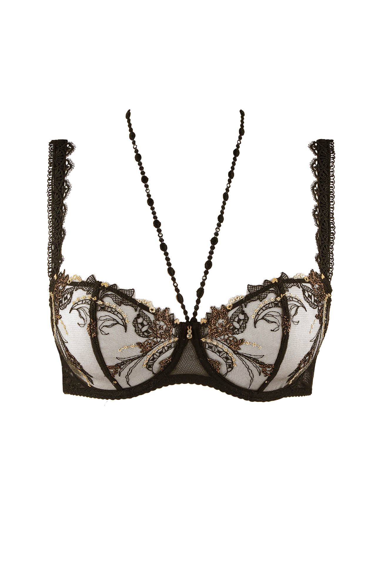 Бюстгальтер балконет на косточках Бренд 