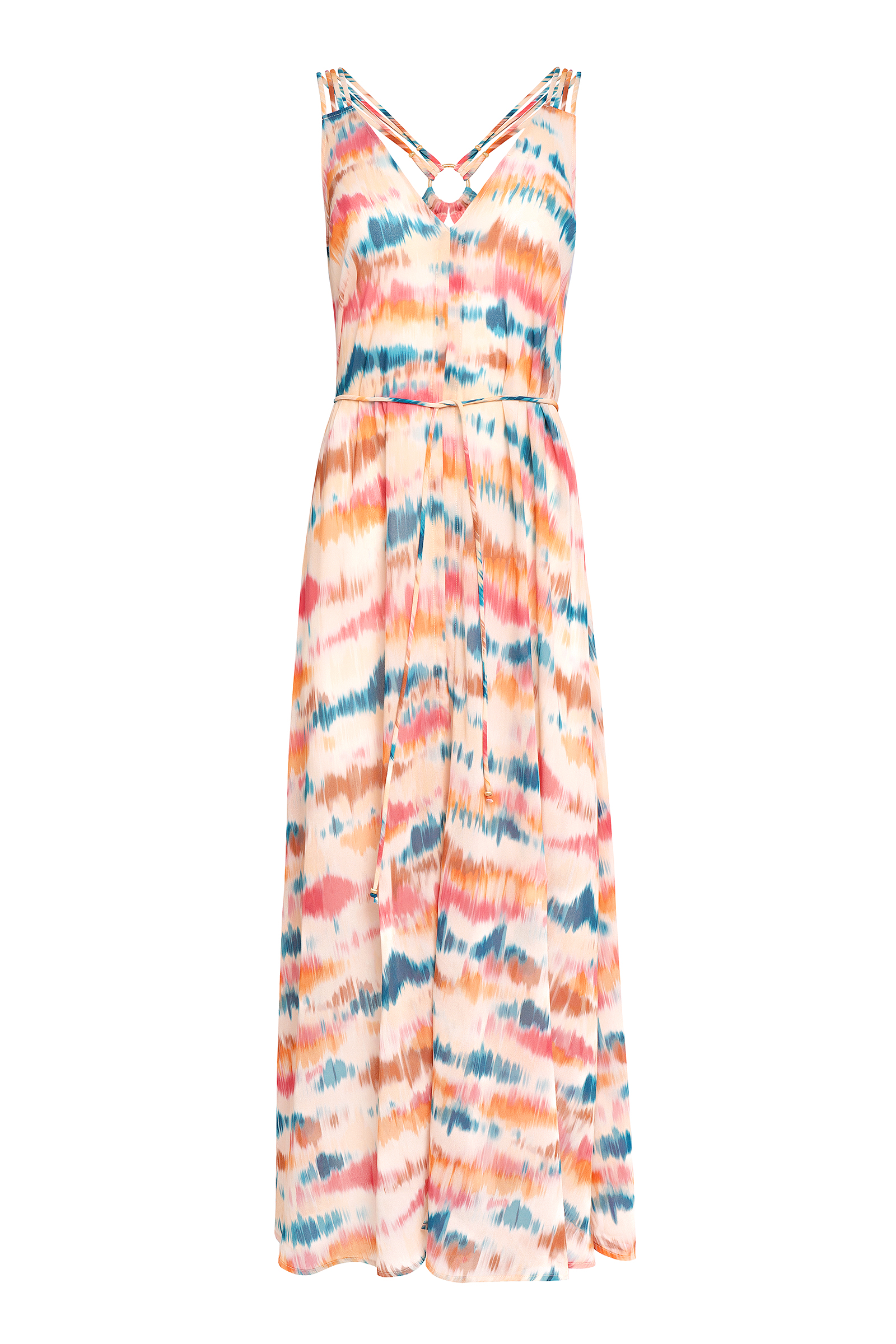 Платье с V-образным вырезом Бренд 