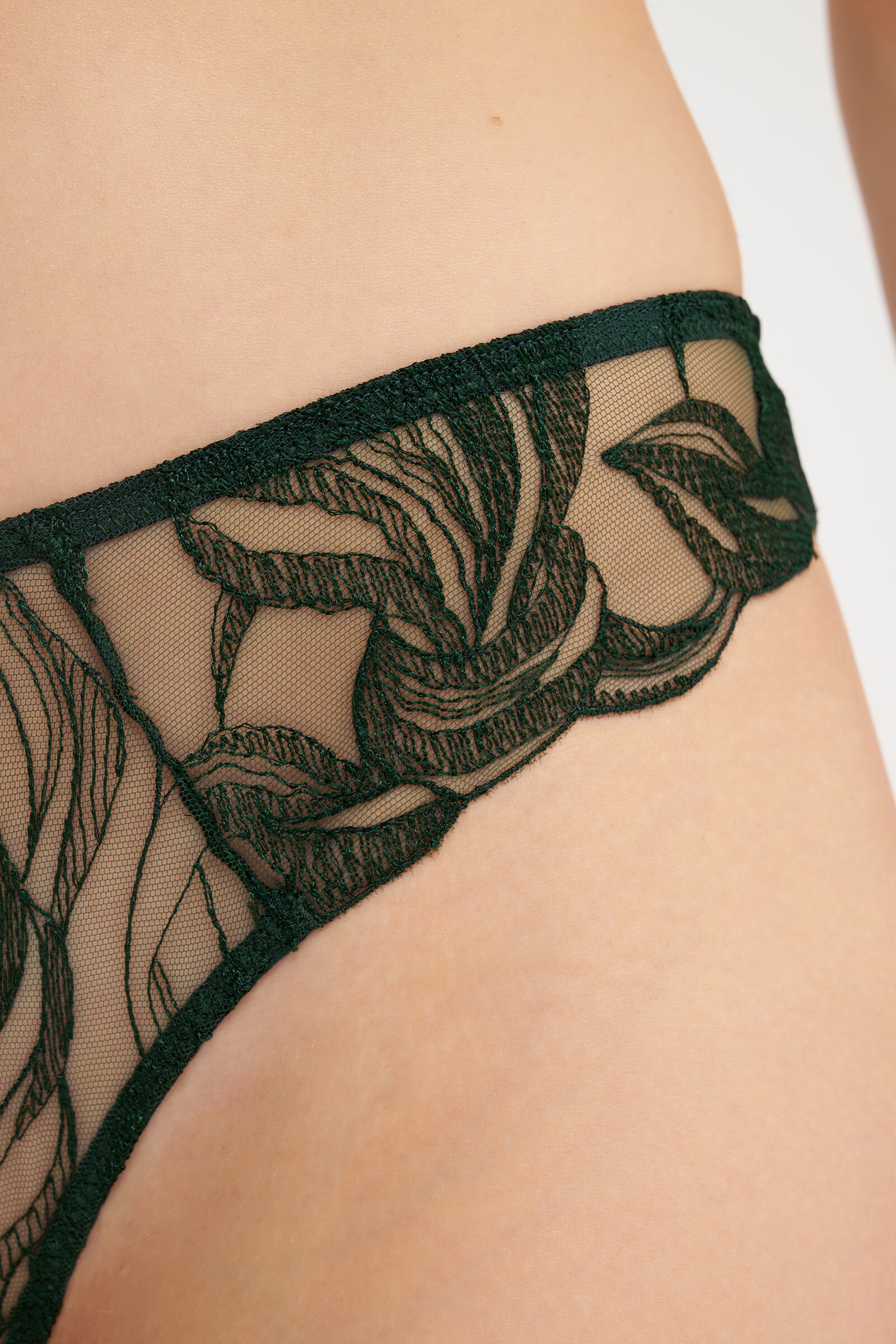 Трусы слипы с цветочной вышивкой Бренд  Изображение 5