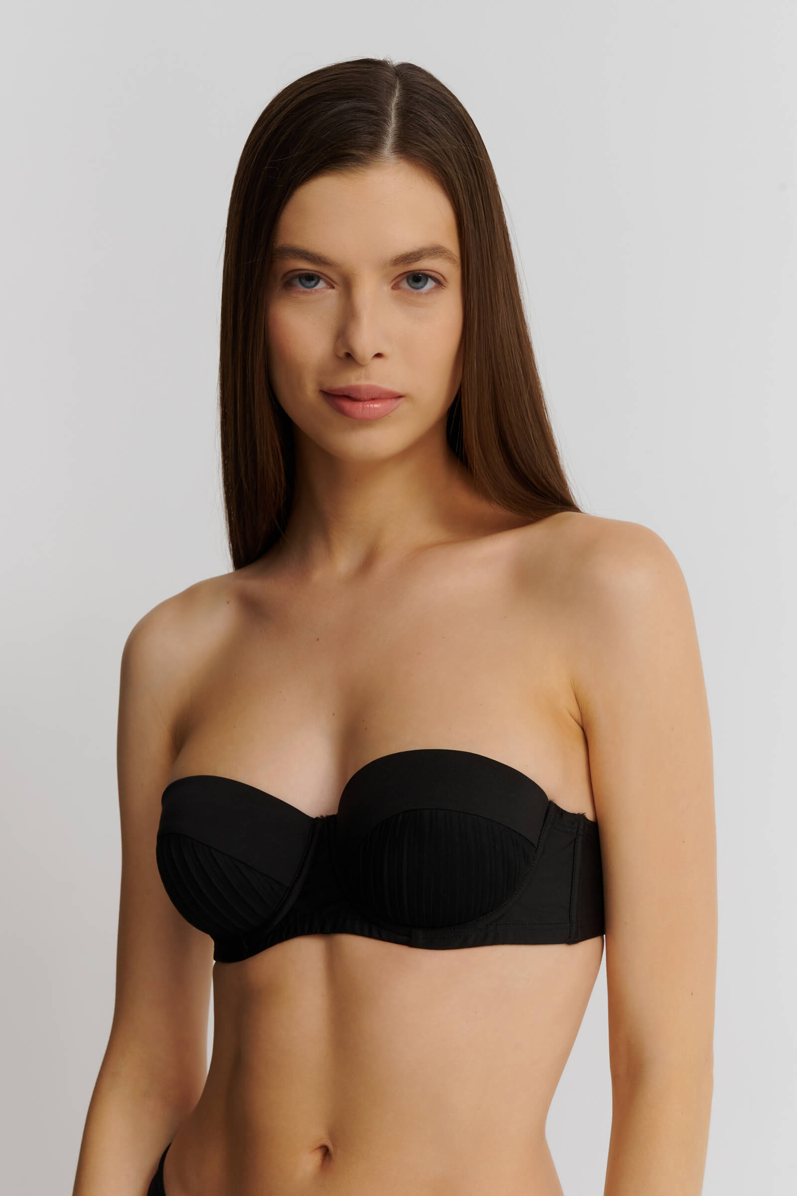 Лиф бандо с завязками на шее Бренд 