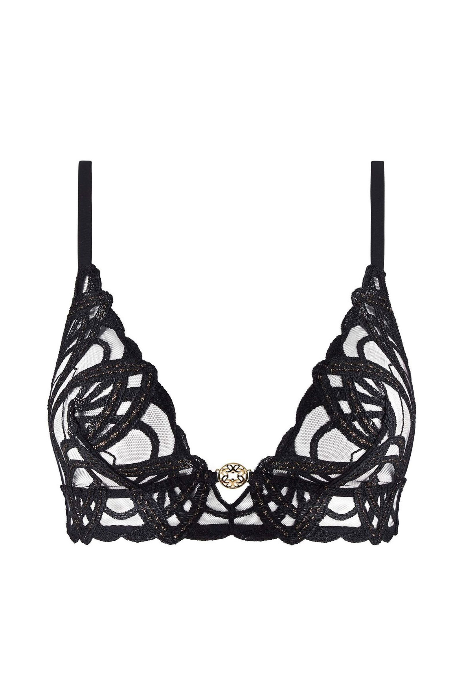 Бюстгальтер с треугольными чашками без косточек Бренд 