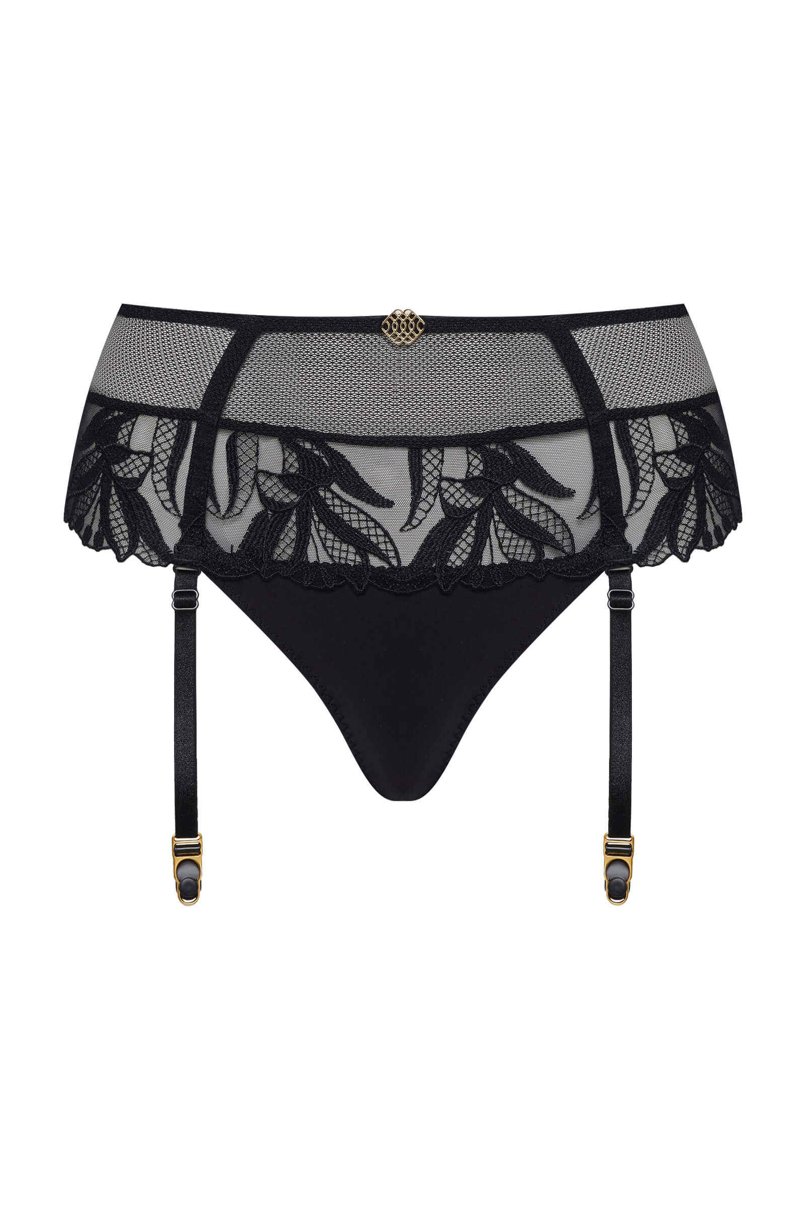 Трусы стринги с цветочной вышивкой Бренд 