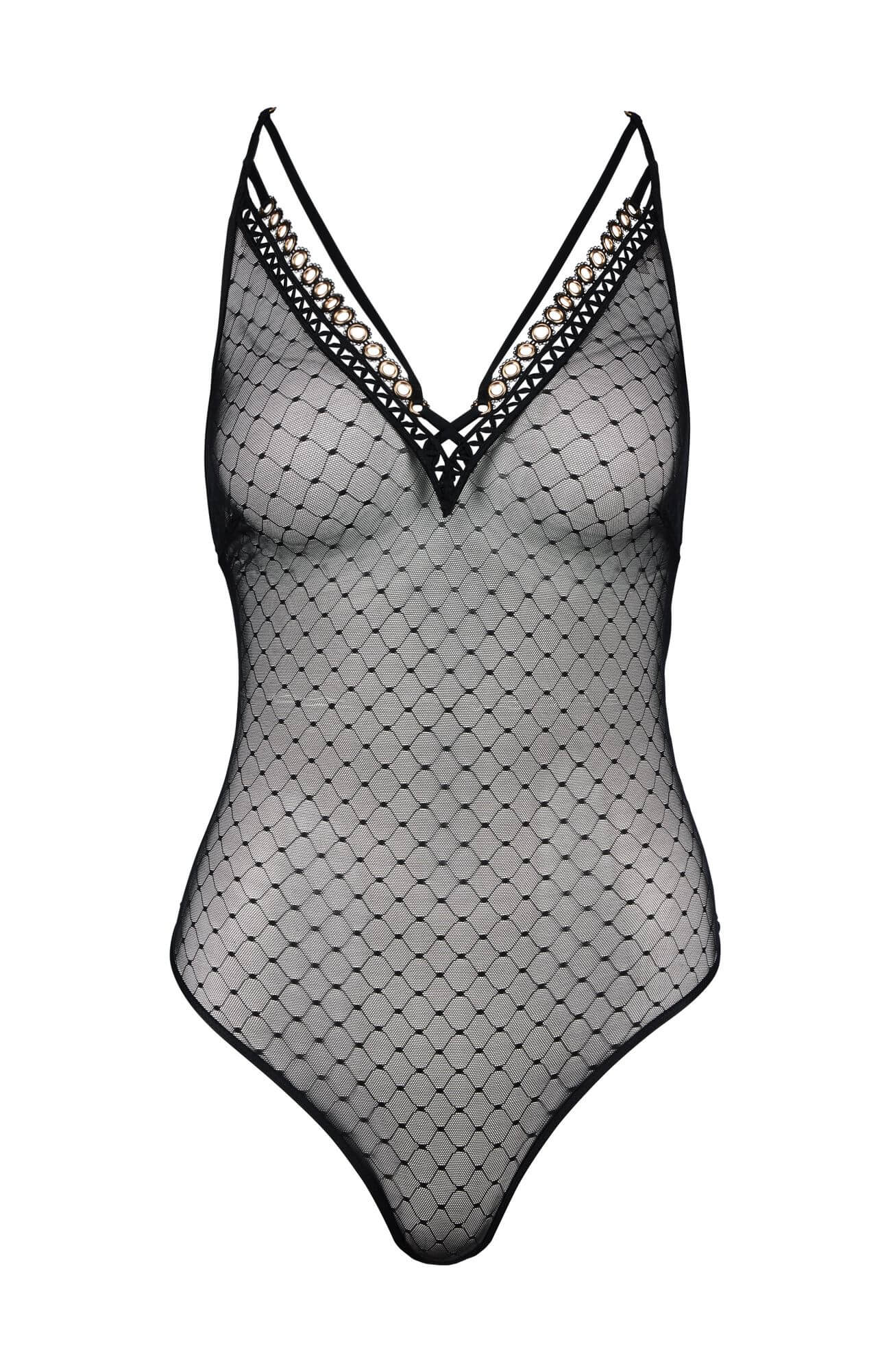 Боди с открытой спиной Бренд 