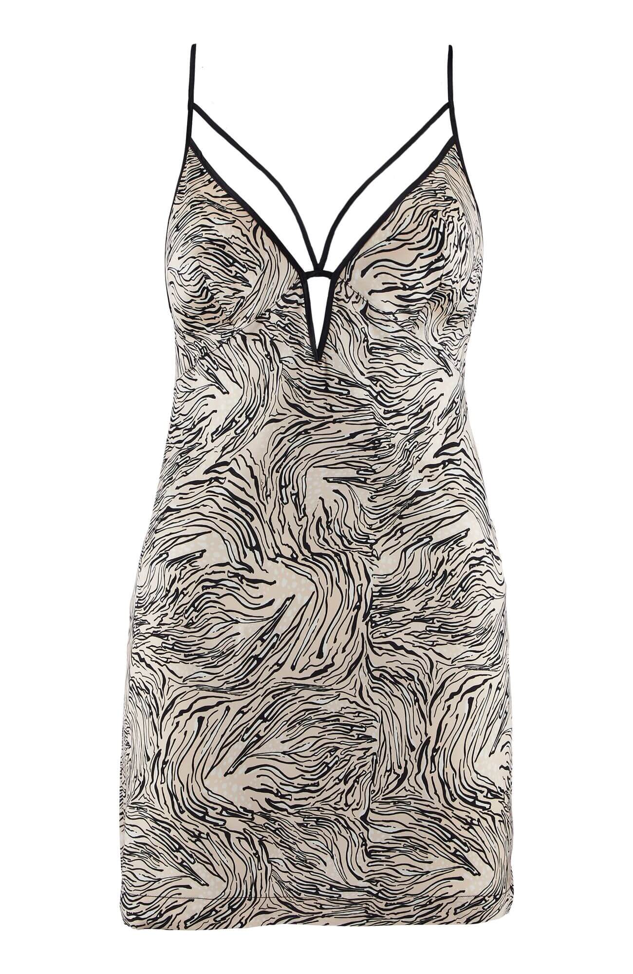 Комбинация с анималистичным принтом Бренд 