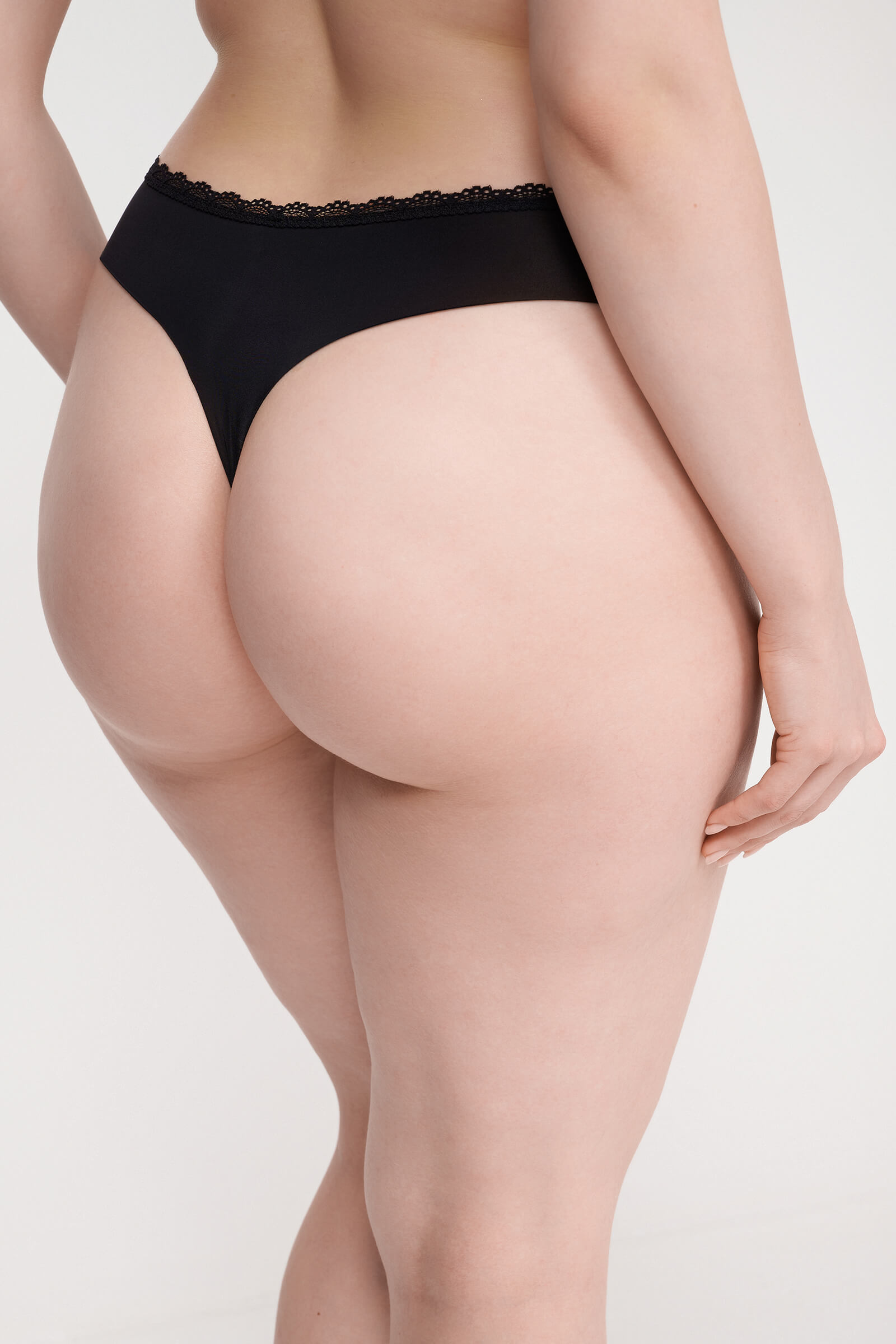 Трусы танга с кружевной тесьмой Бренд  Изображение 3