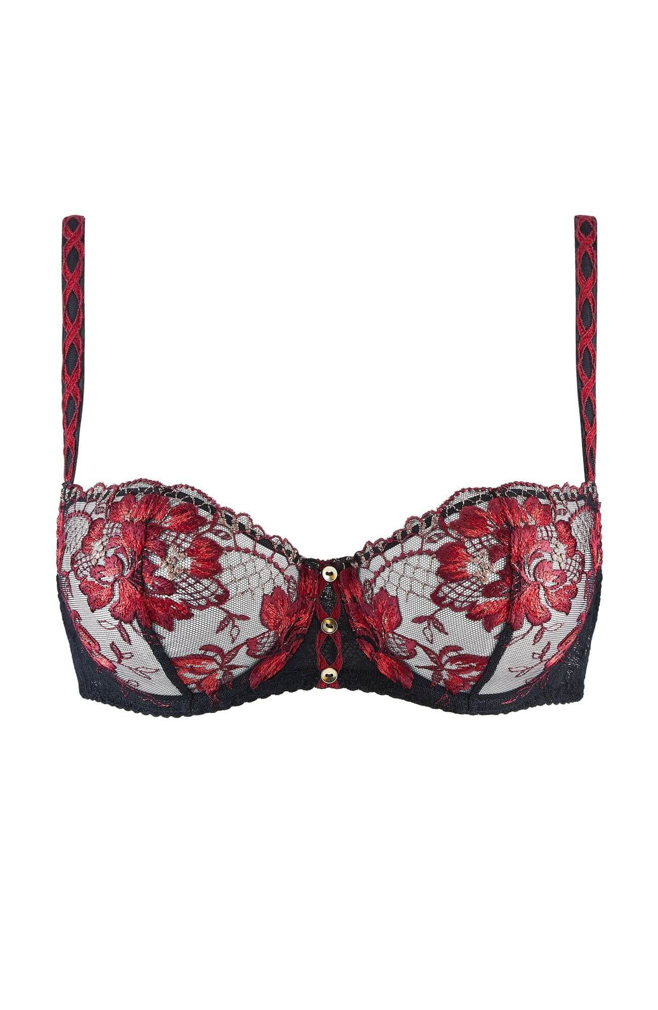 Бюстгальтер балконет на косточках Бренд 