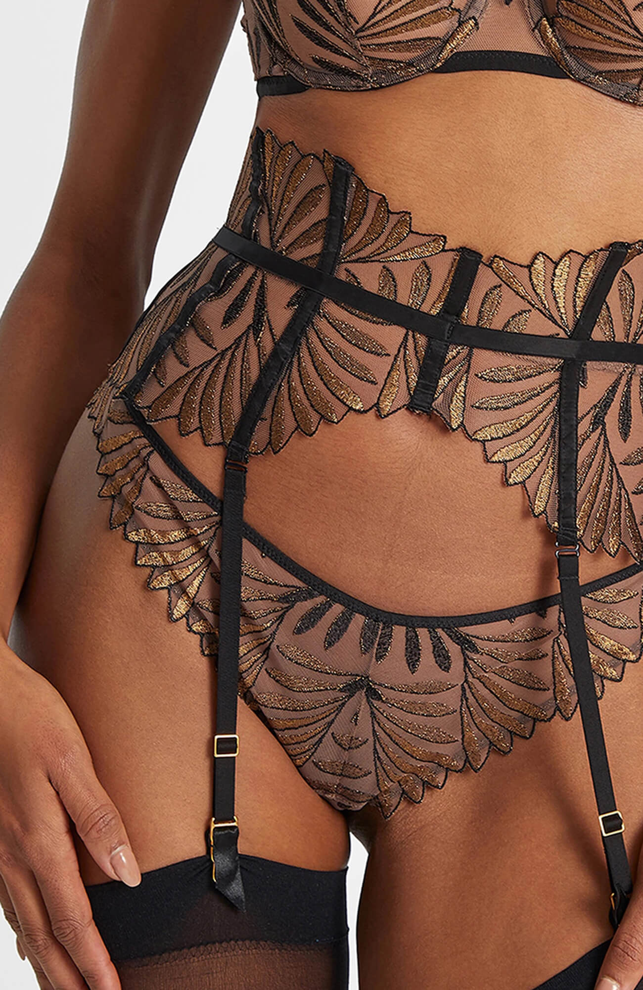 Пояс для чулок без подвязок Бренд 