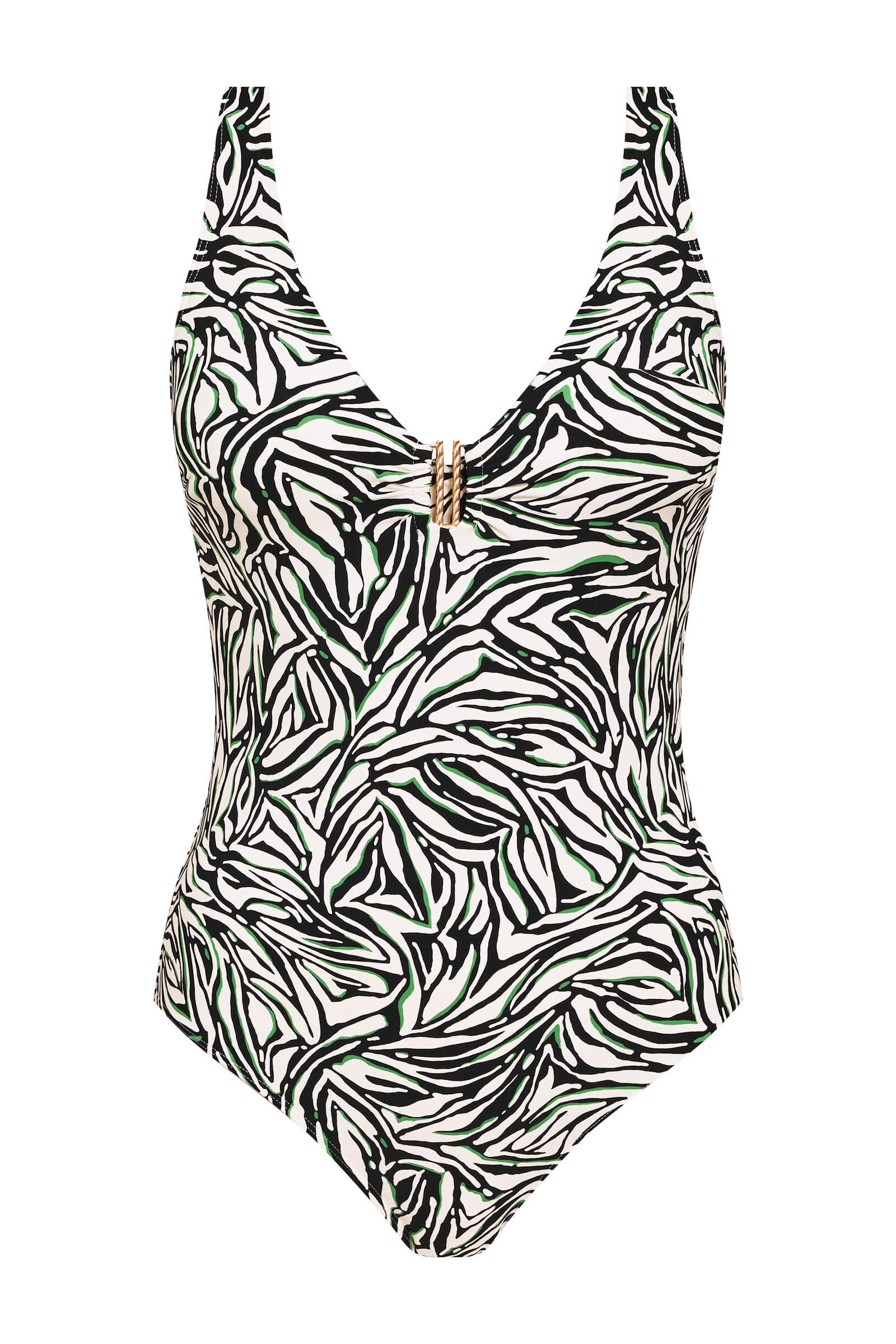 Слитный купальник с эксклюзивным принтом Бренд 