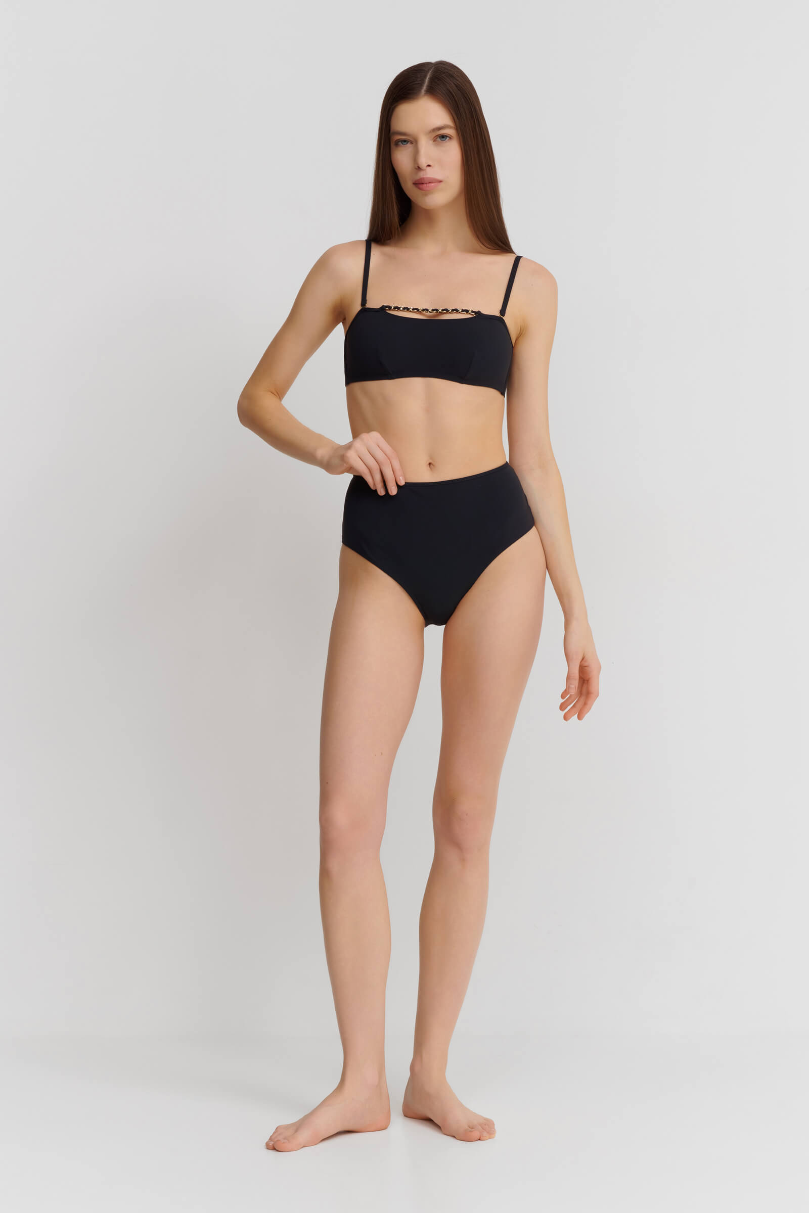 Лиф бандо с декоративной цепочкой Бренд  Изображение 4