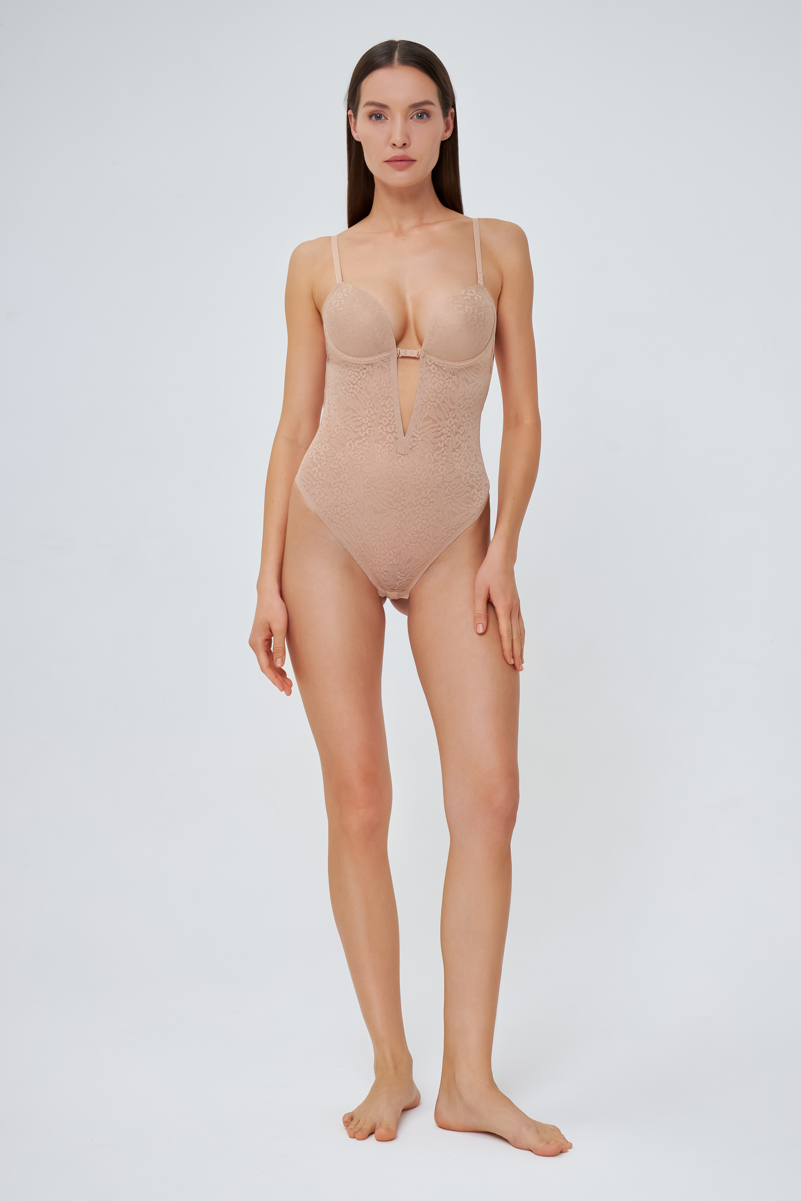 Боди с бретелями-трансформерами Бренд  Изображение 4