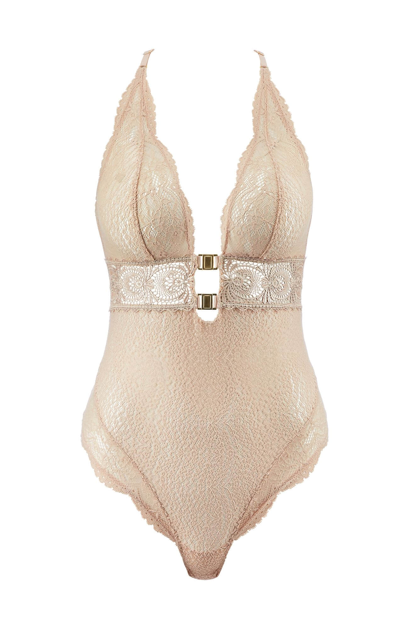 Кружевное боди с открытой спиной Бренд 