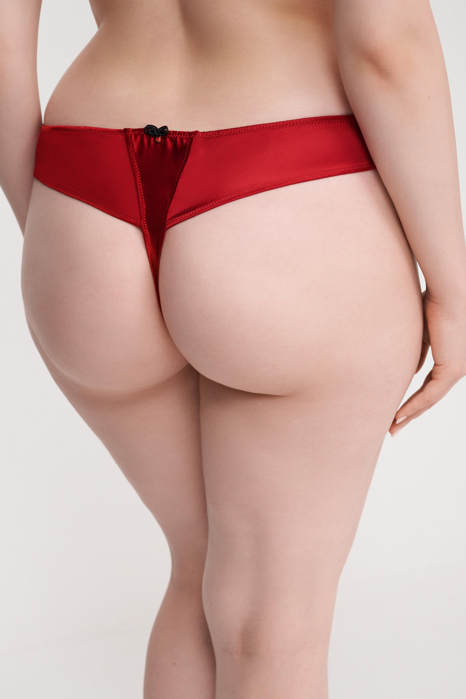 Шелковые трусы танга с вышивкой Бренд  Изображение 2