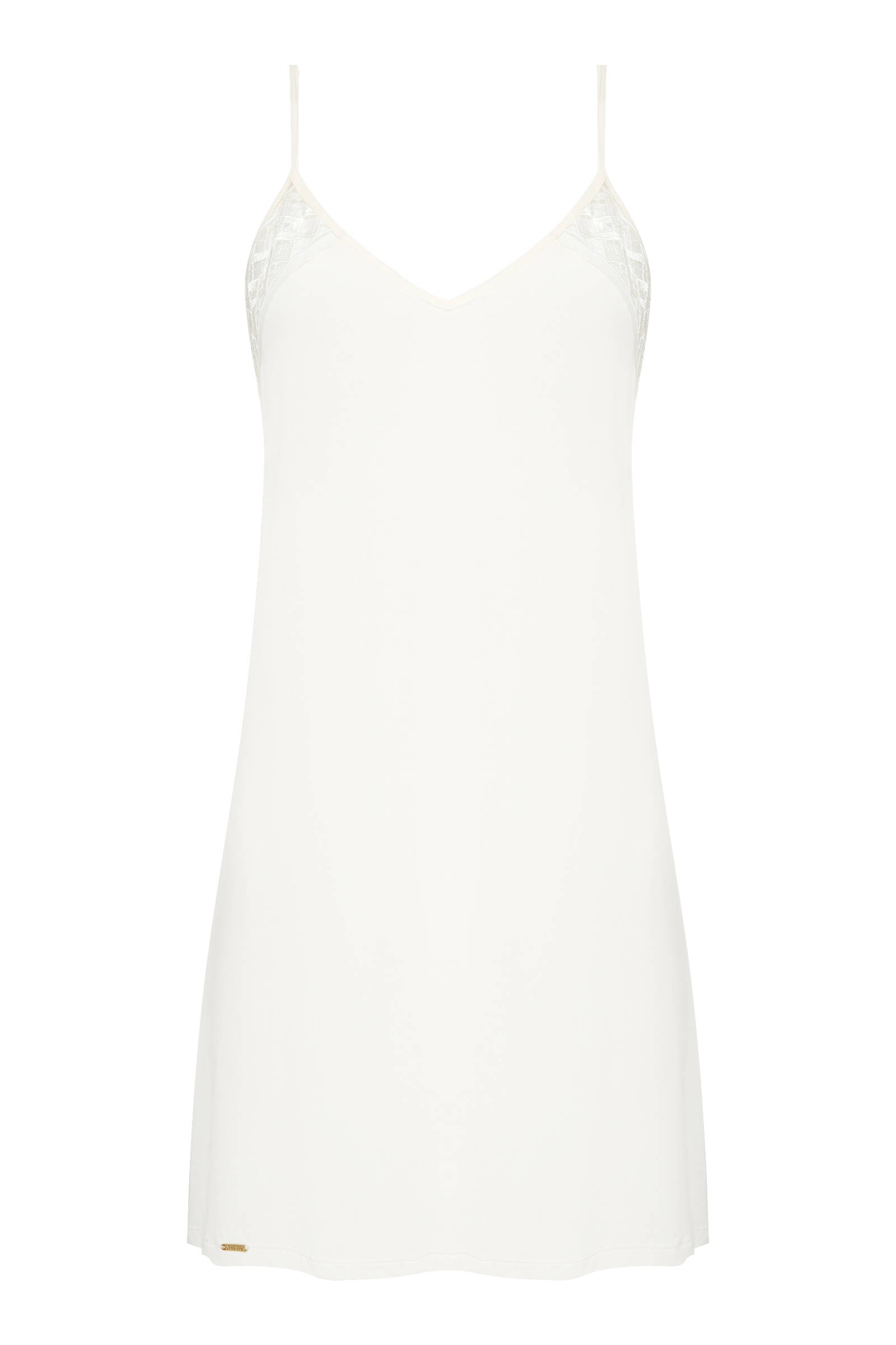 Ночная сорочка из мягкого модала с вышивкой Бренд 