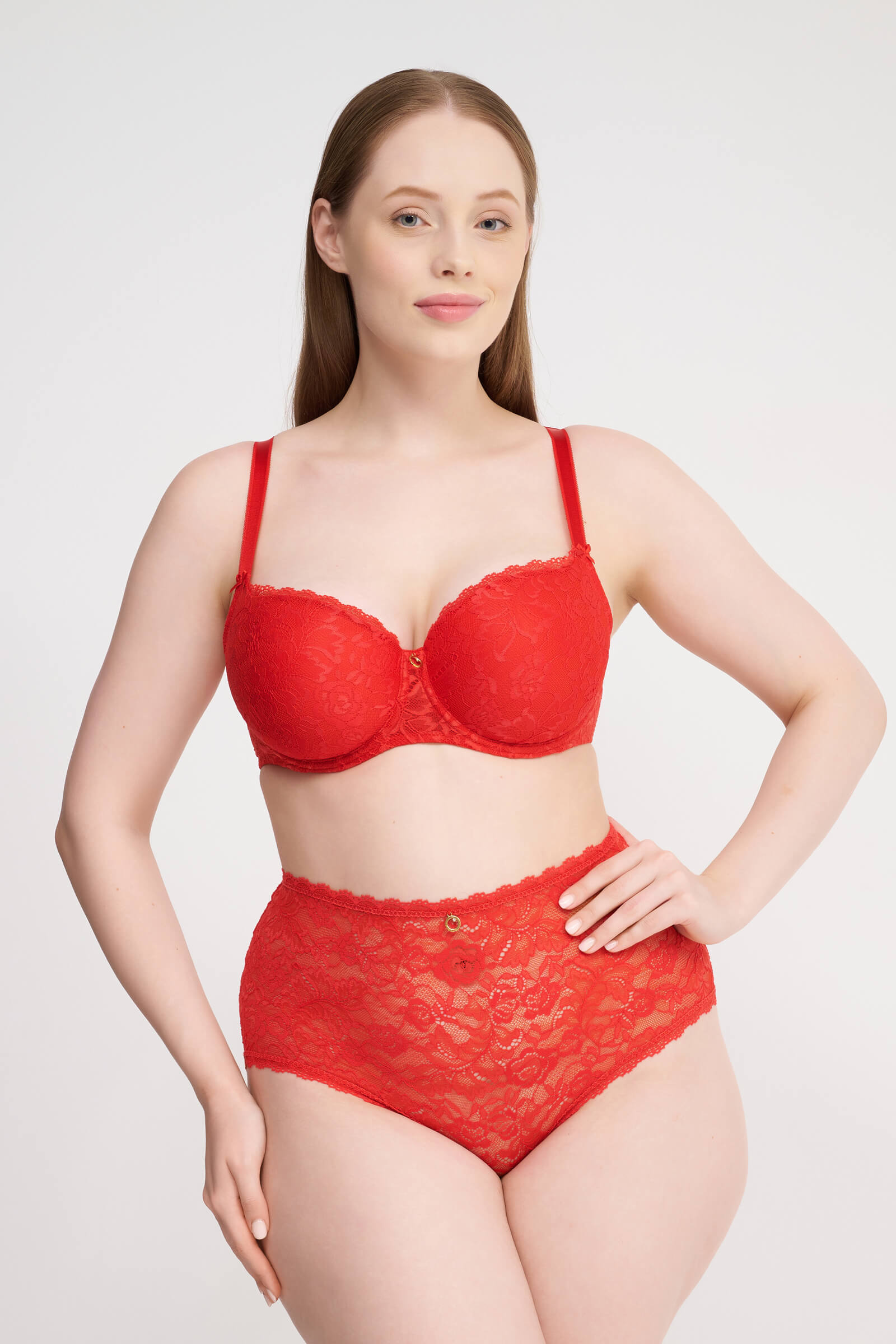 Кружевной бюстгальтер балконет с плотными чашками Бренд  Изображение 4