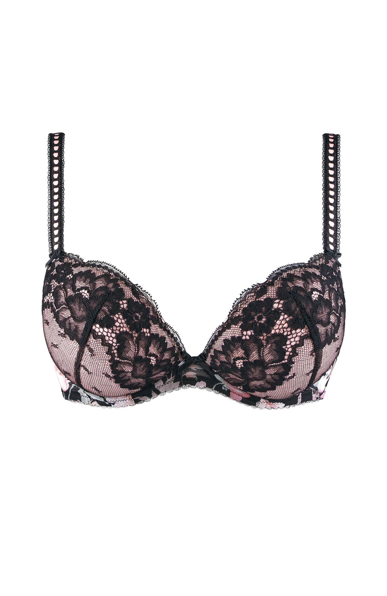Кружевной бюстгальтер деми с эффектом пуш-ап Бренд 
