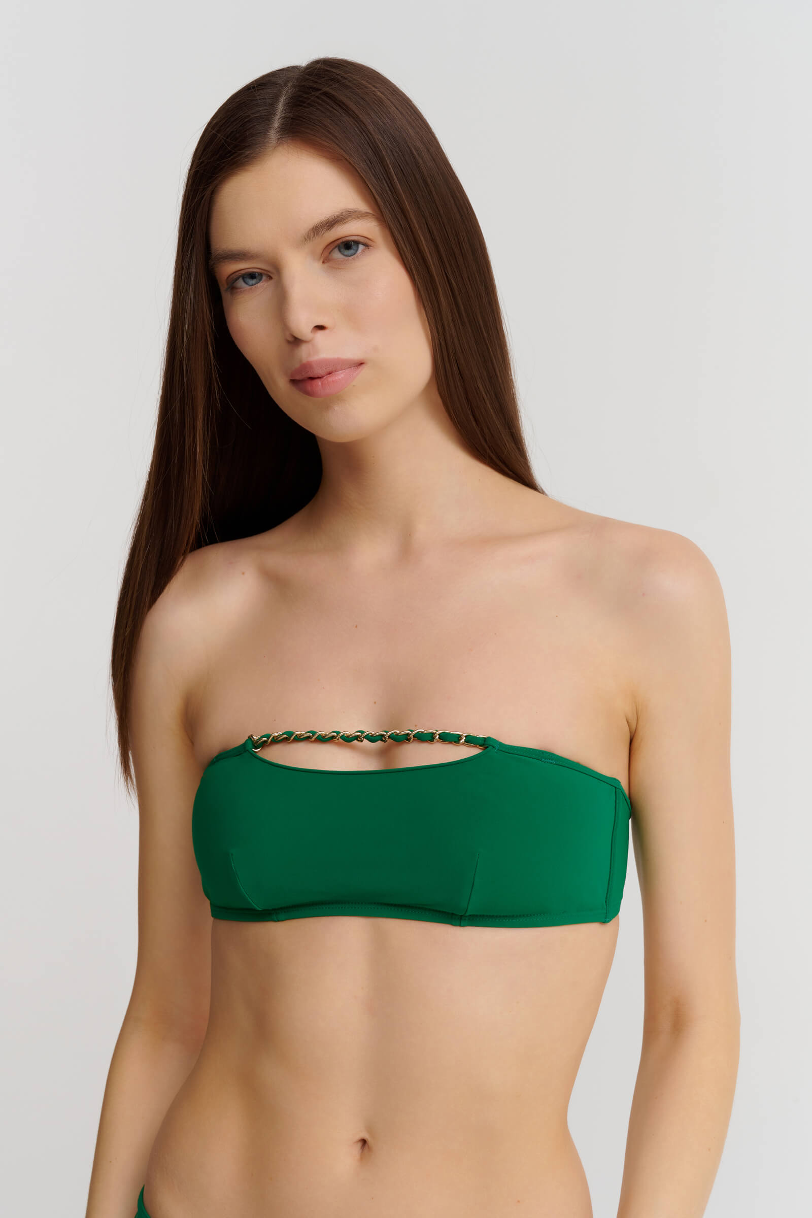 Лиф бандо с декоративной цепочкой Бренд  Изображение 6