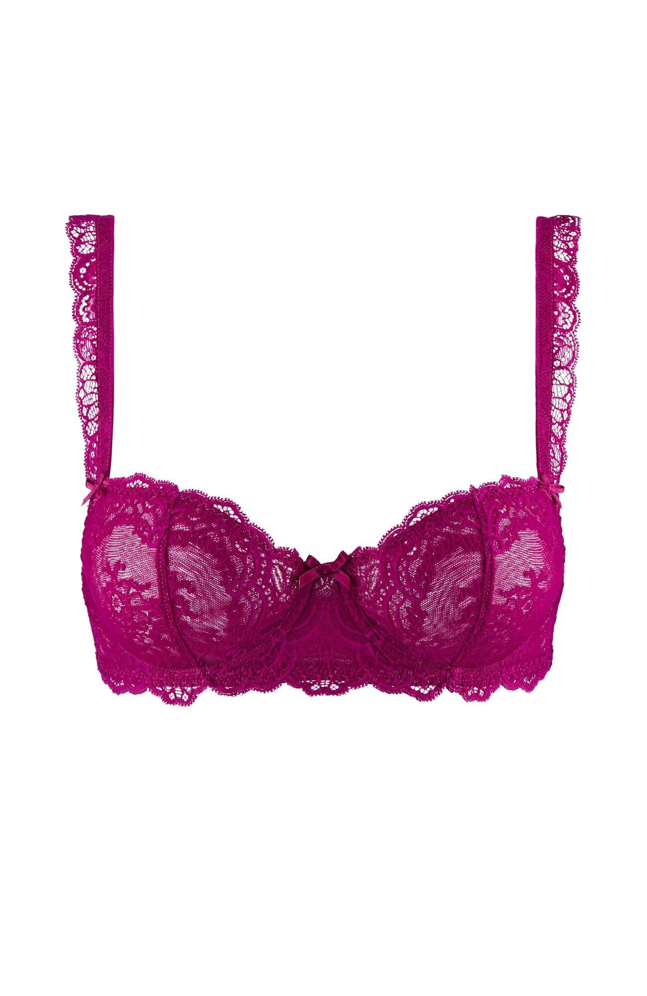 Бюстгальтер с полукруглыми чашками на косточках Бренд 