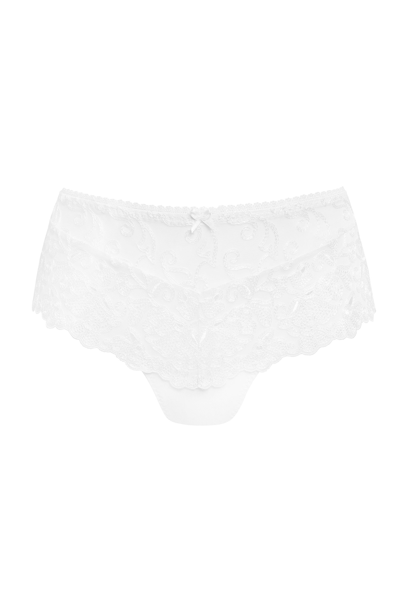 Трусы хипстеры с вышивкой Бренд 